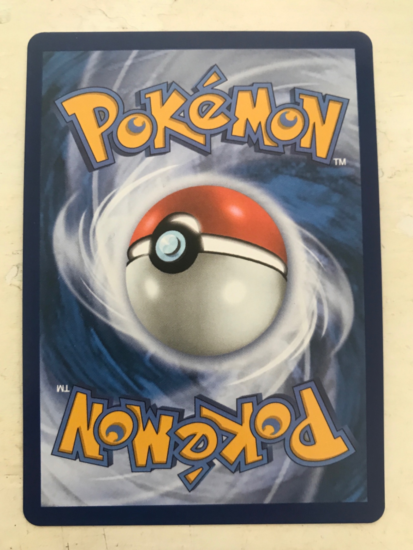 Card back