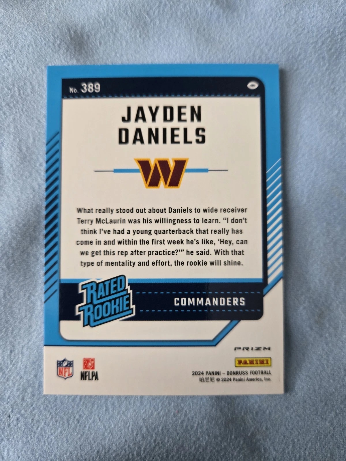 Card back