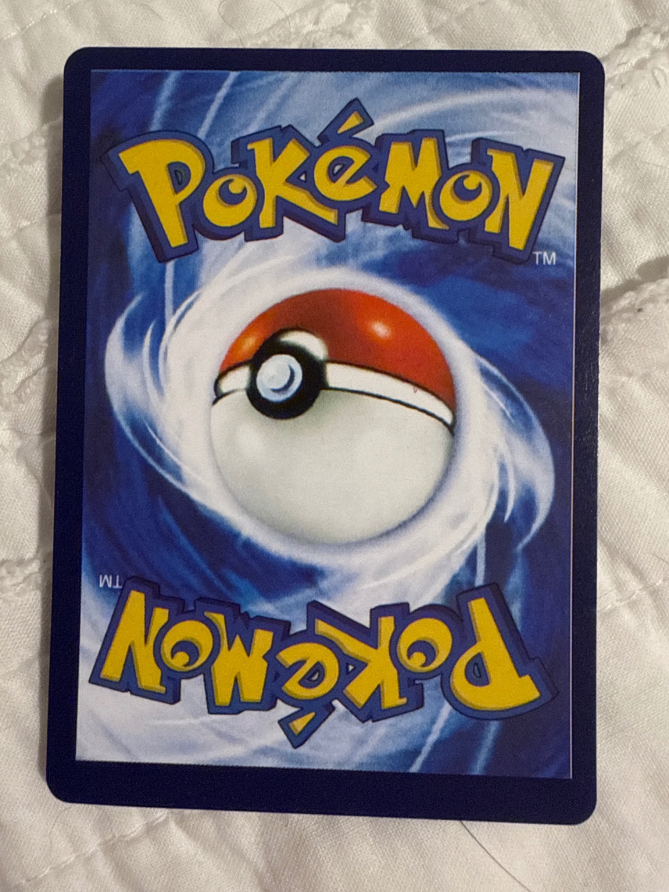 Card back