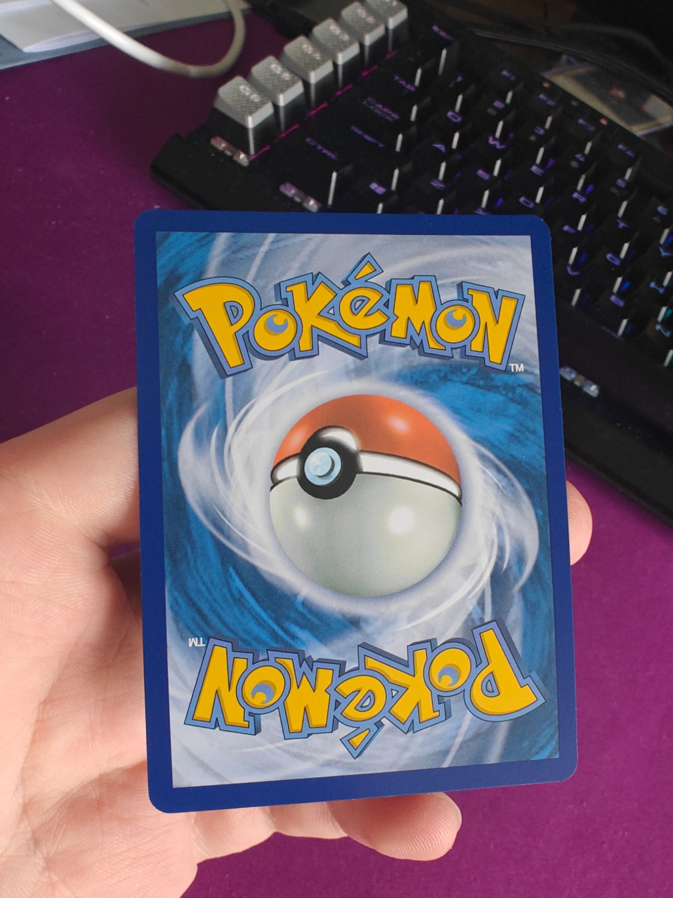 Card back
