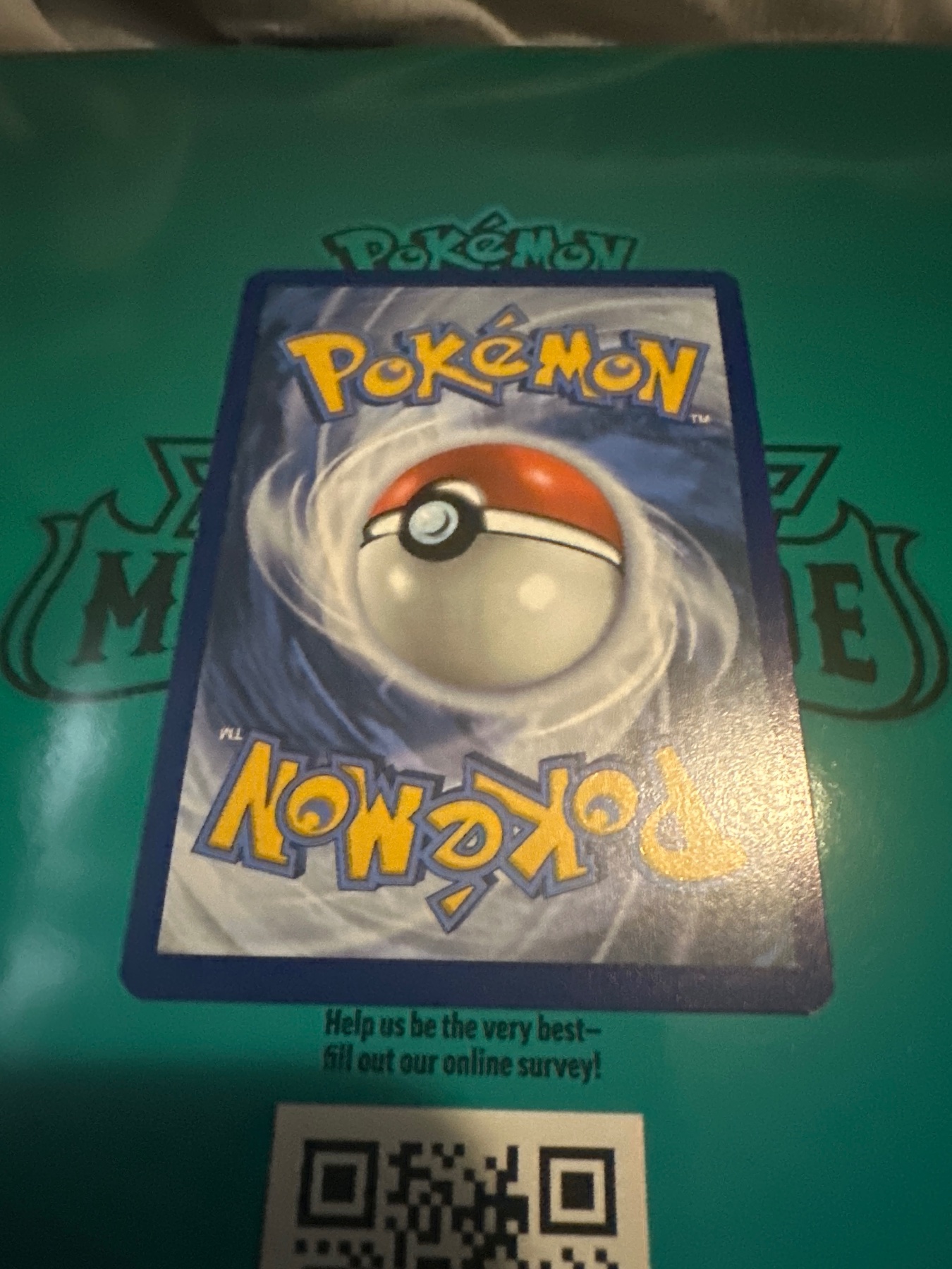 Card back