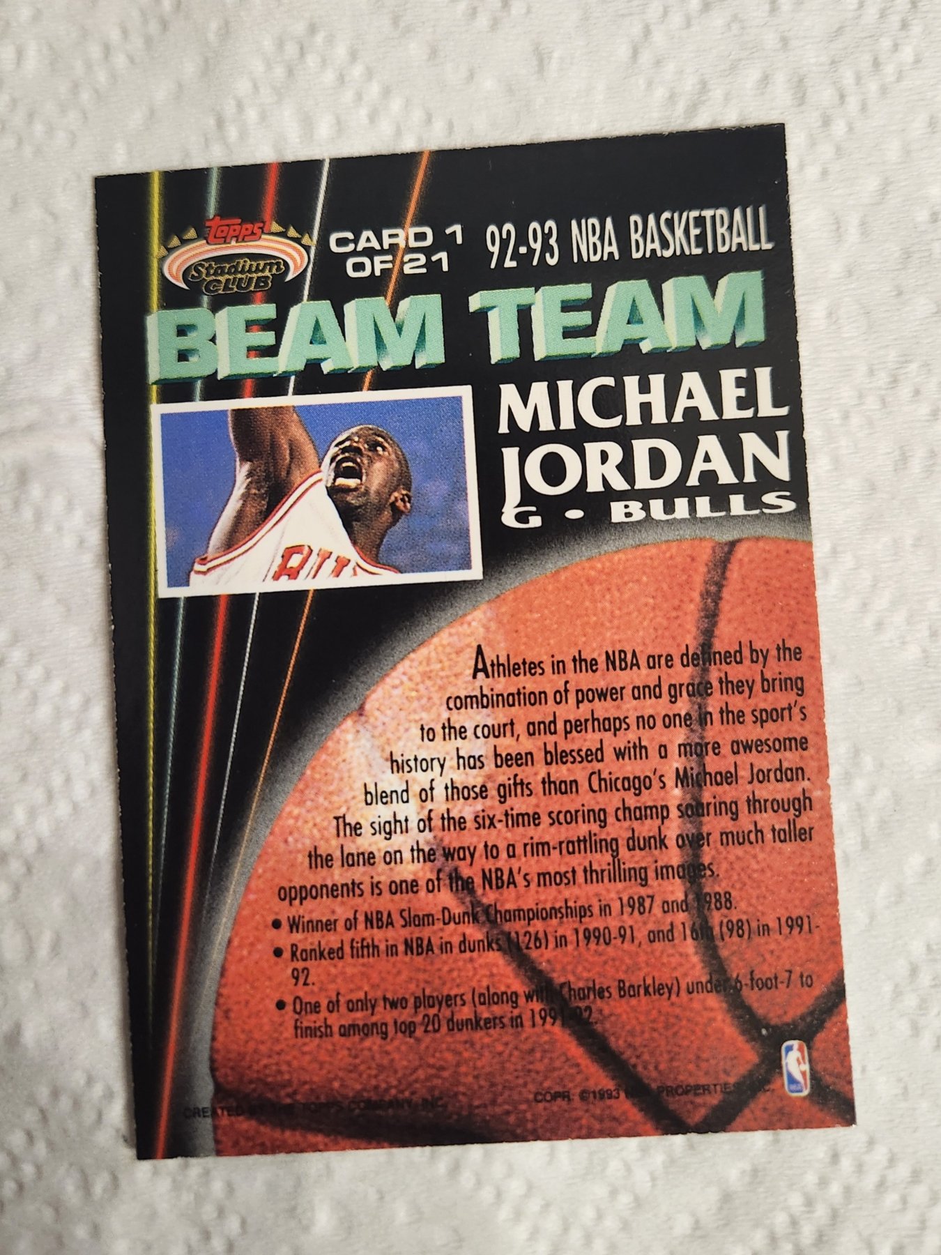 Card back