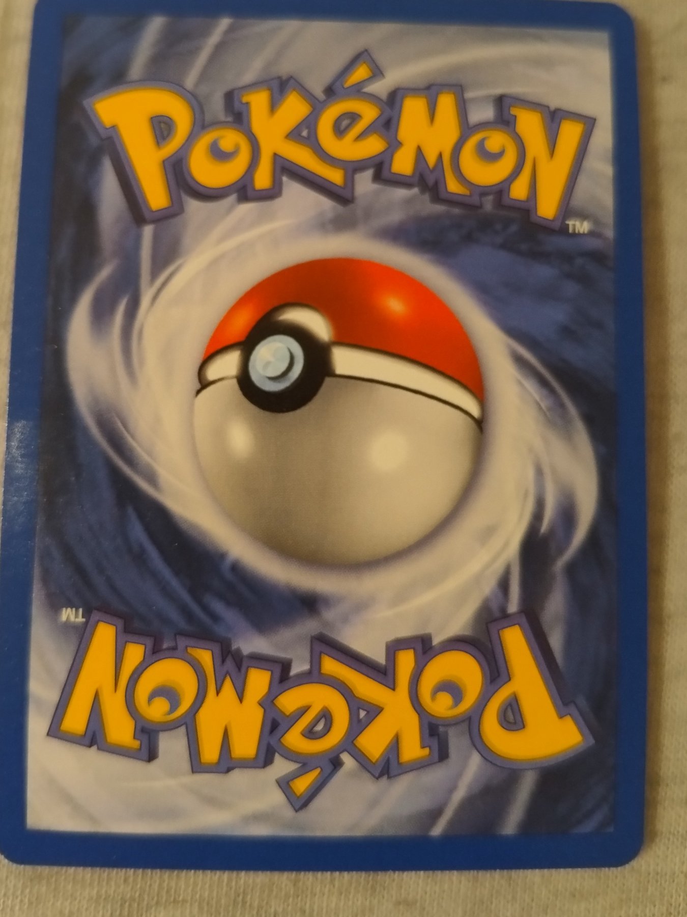 Card back