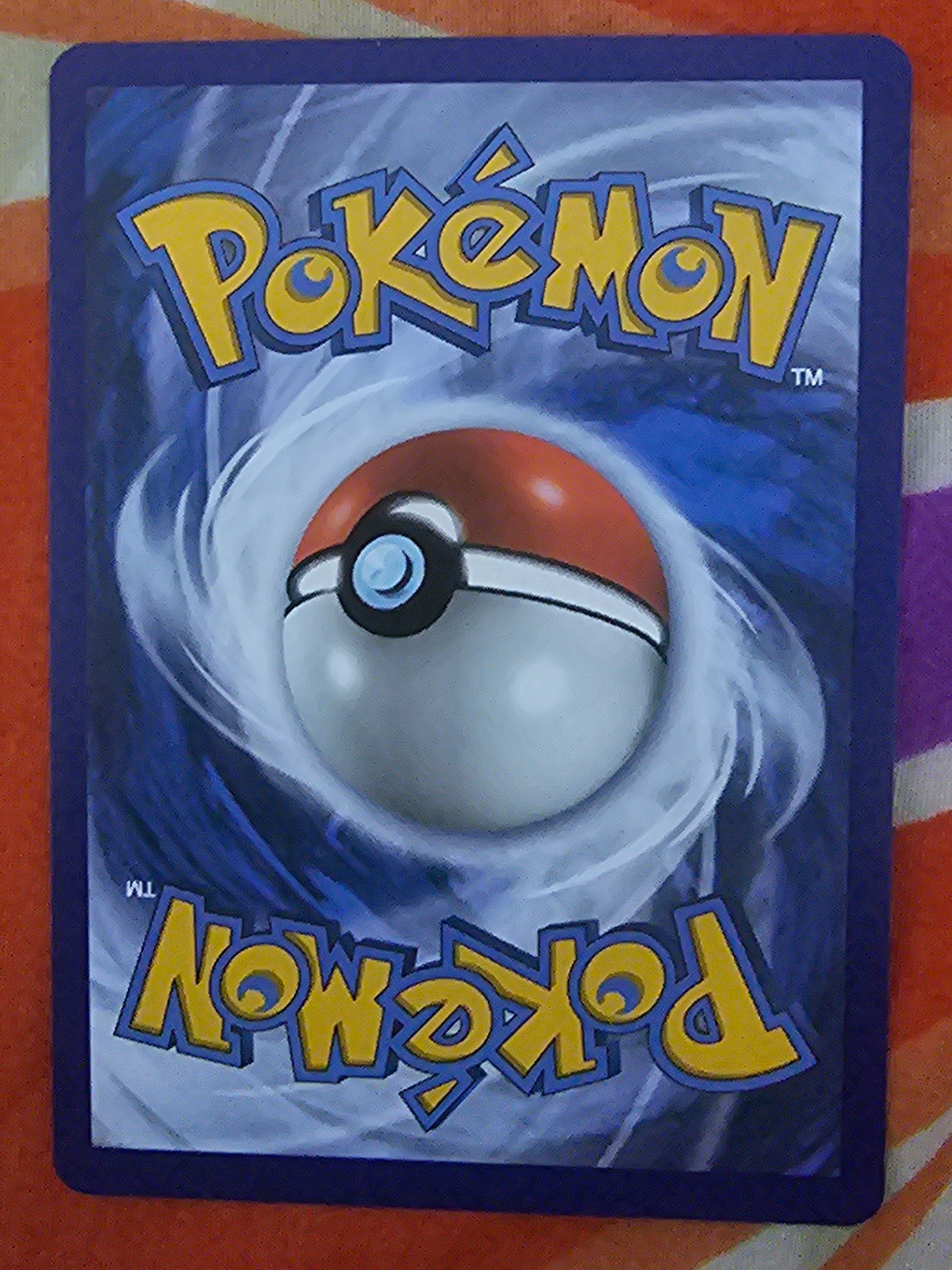 Card back