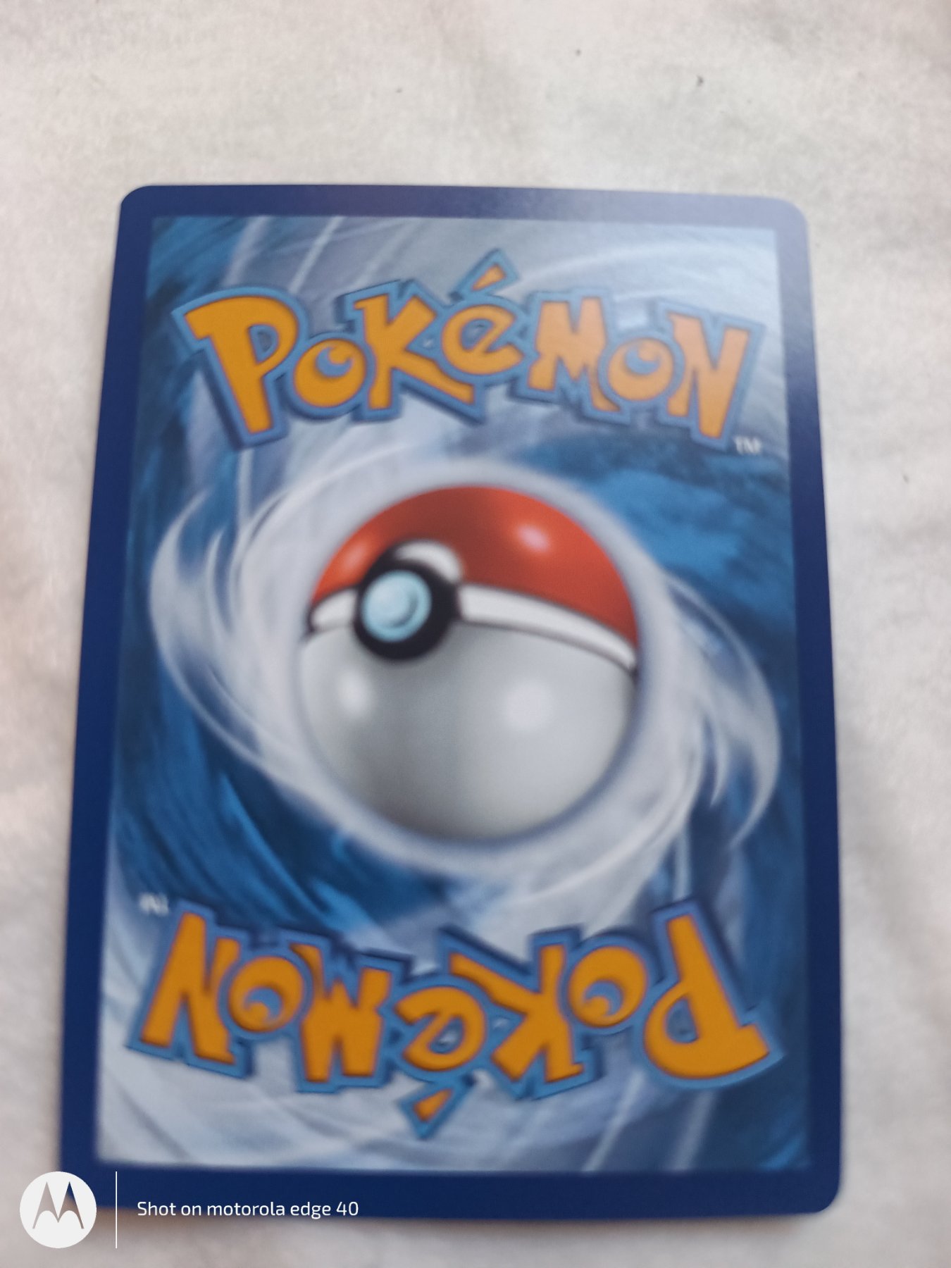 Card back