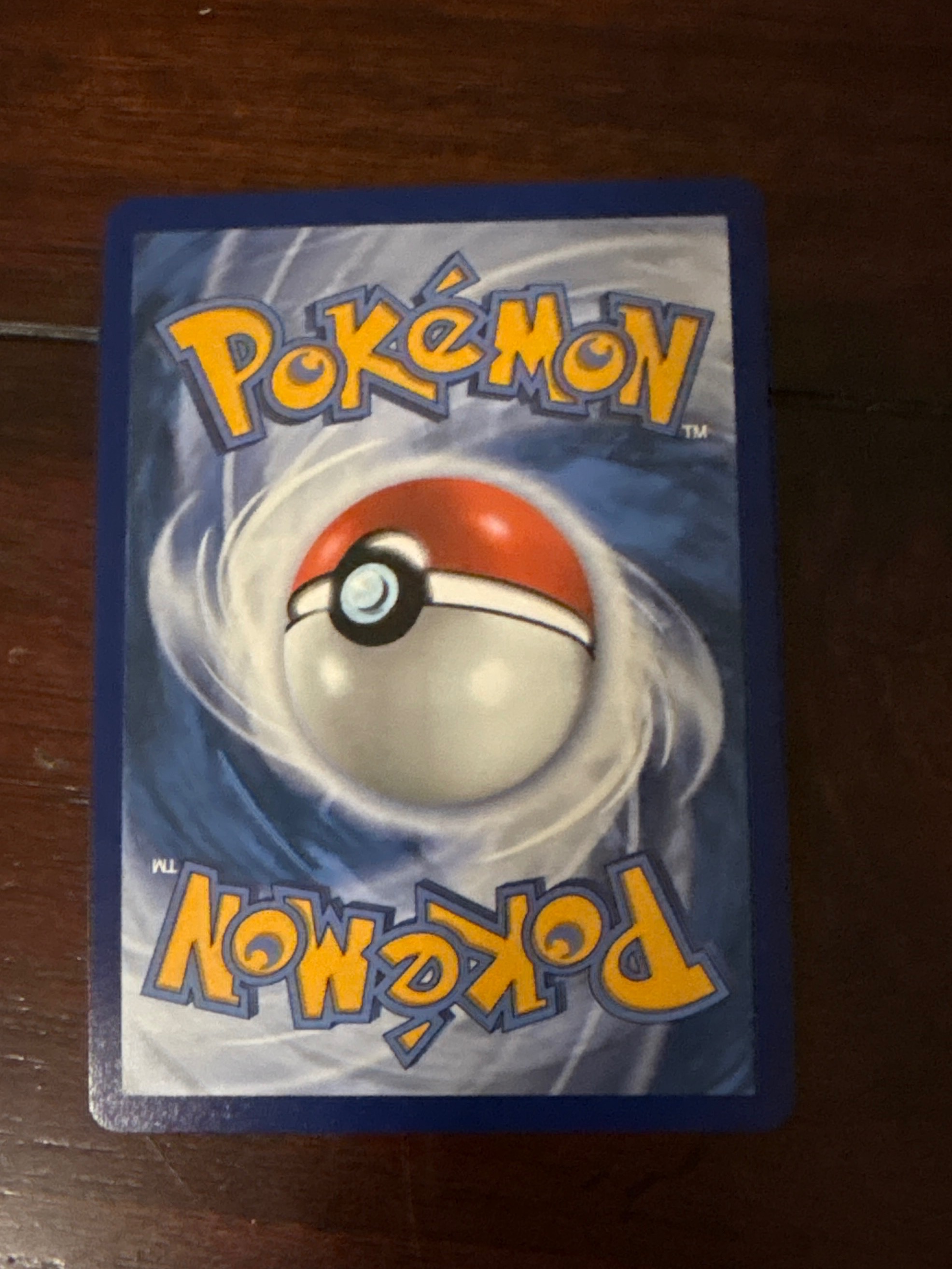 Card back