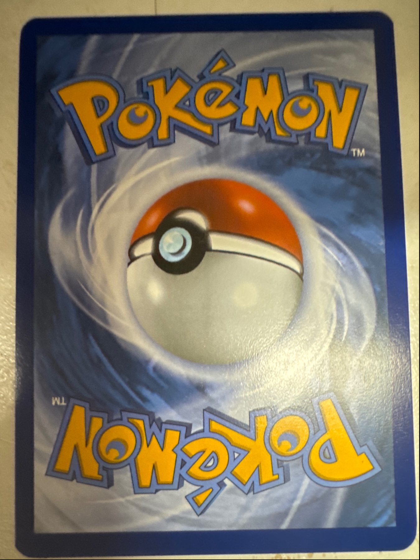 Card back