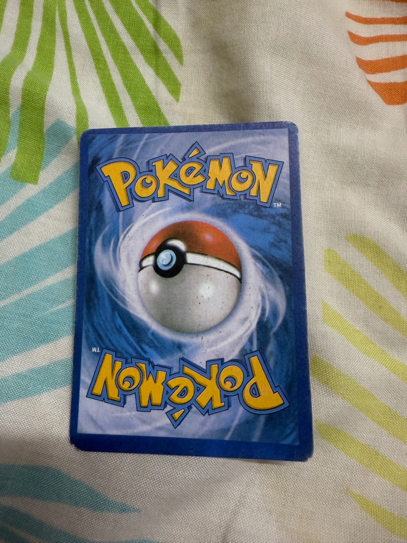 Card back