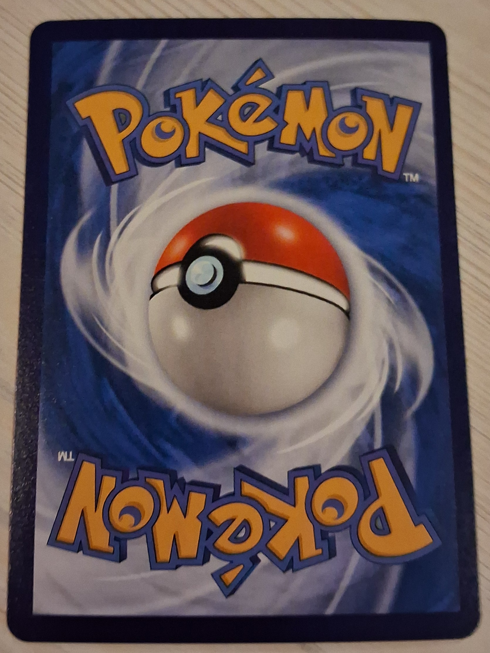 Card back