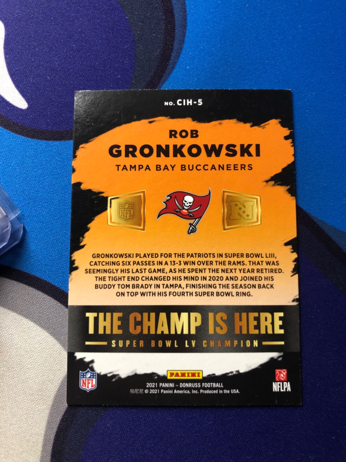 Card back