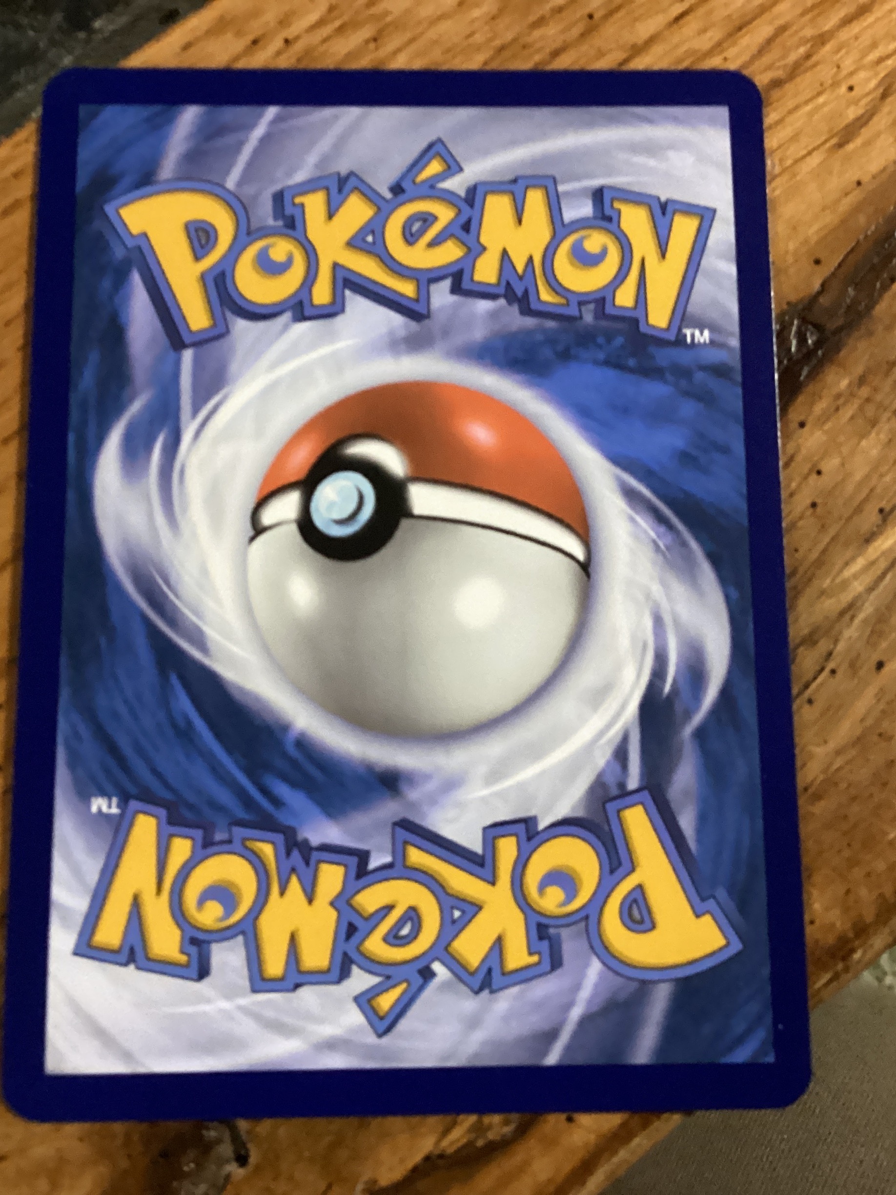 Card back