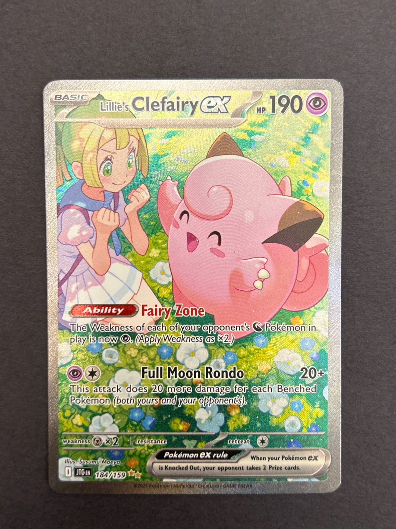 Lillie's Clefairy EX