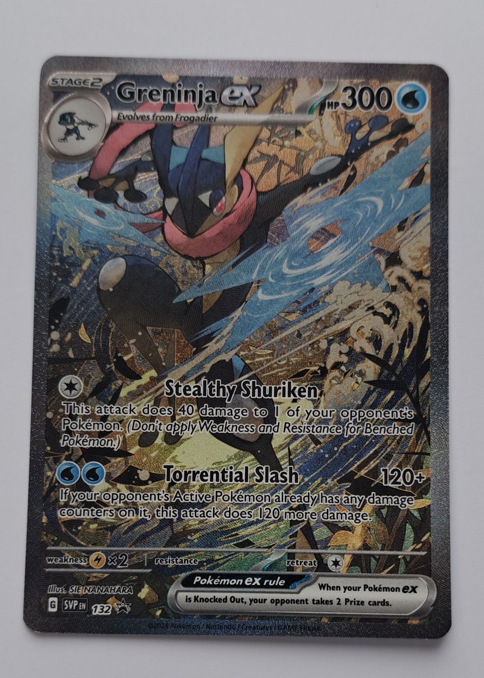 shiny ash greninja pokemon card (Dont apply Weakness and Resistance for Benched Pokmon.) Water Greninja Shiny  Extradimensional Crisis