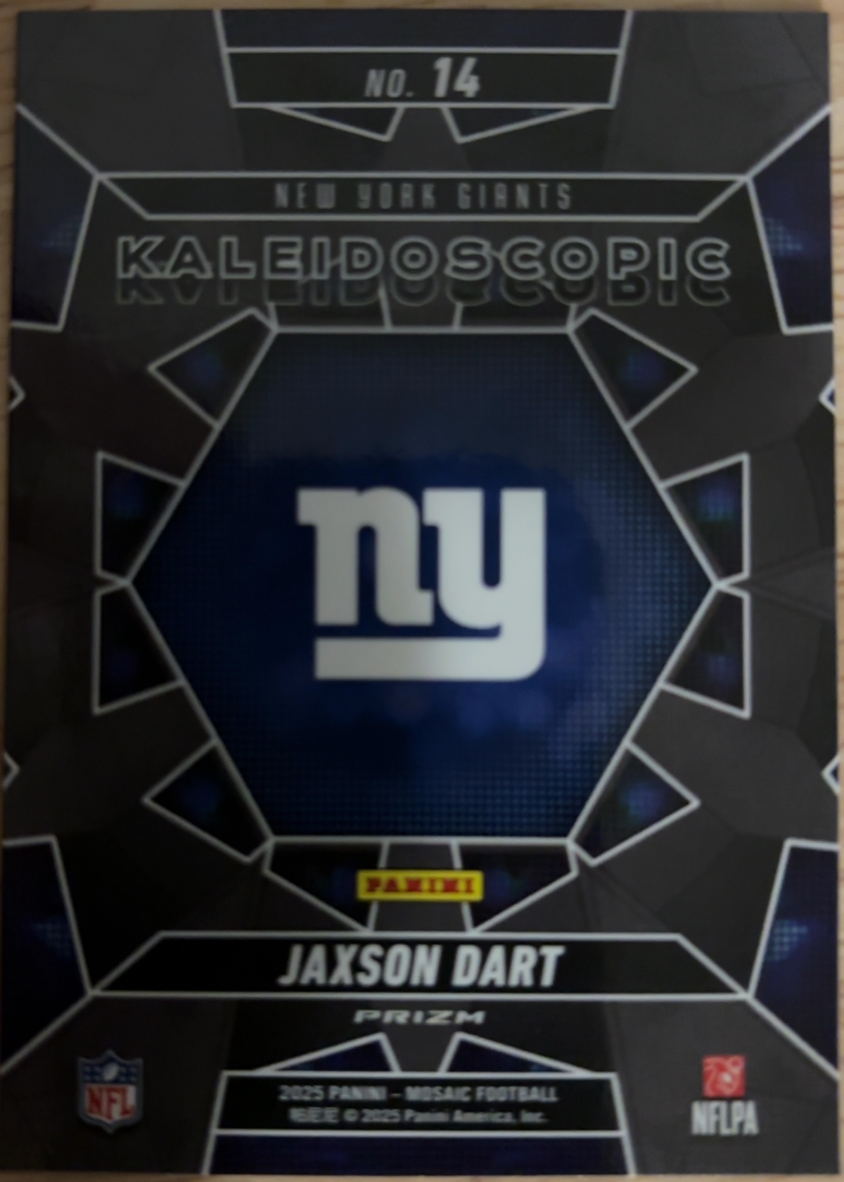Card back