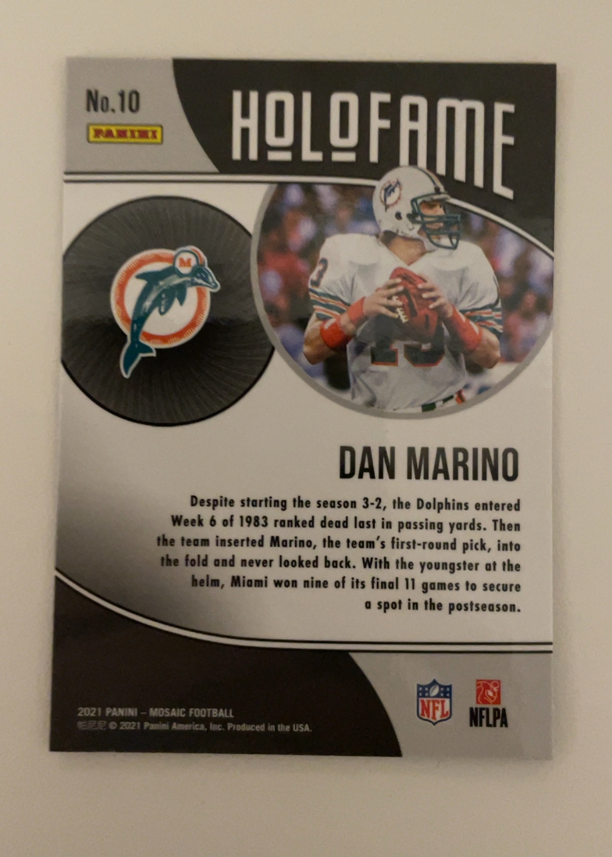 Card back