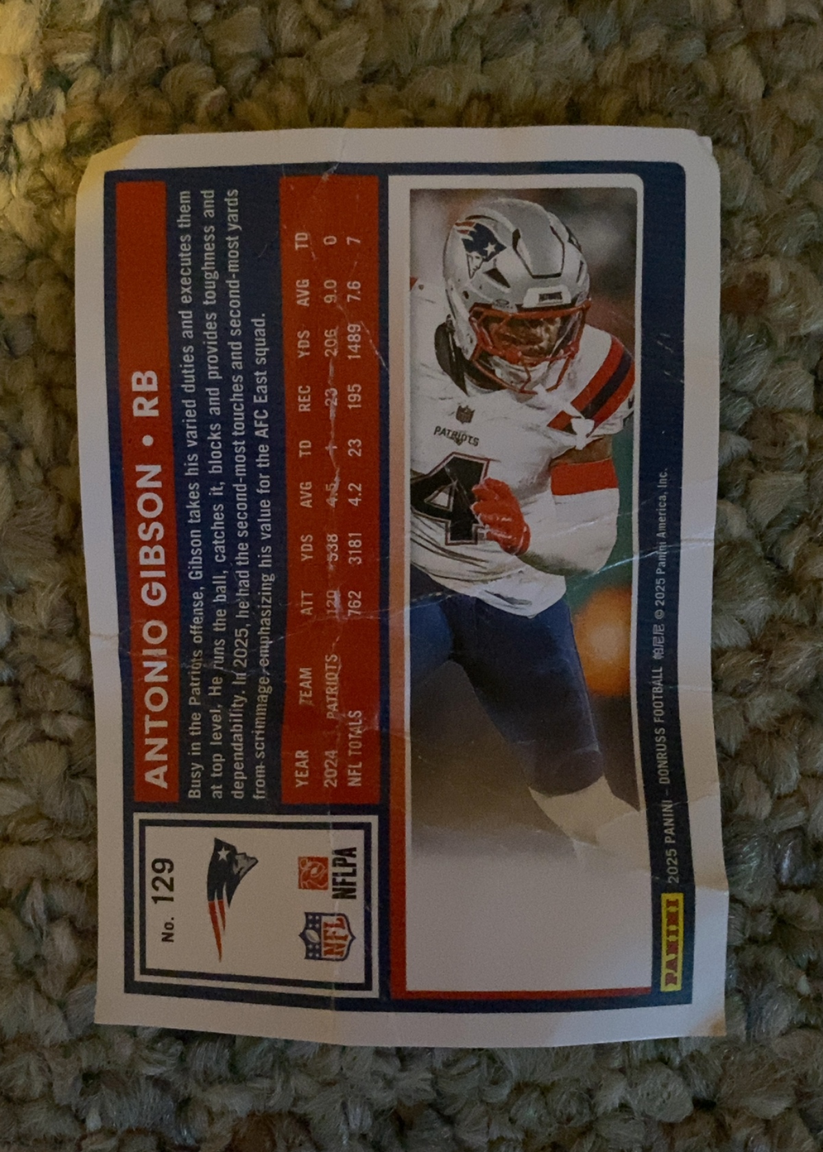 Card back
