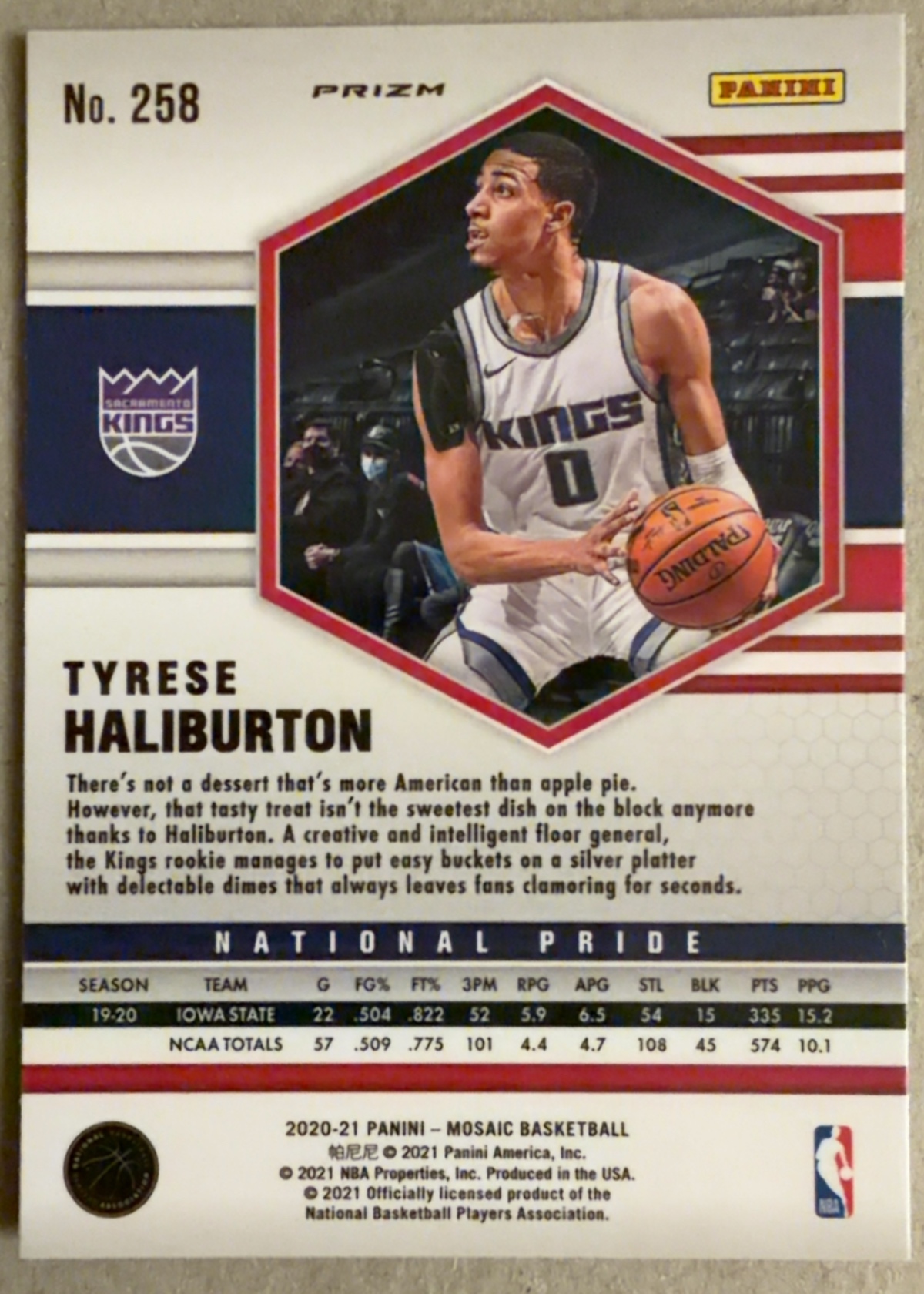 Card back