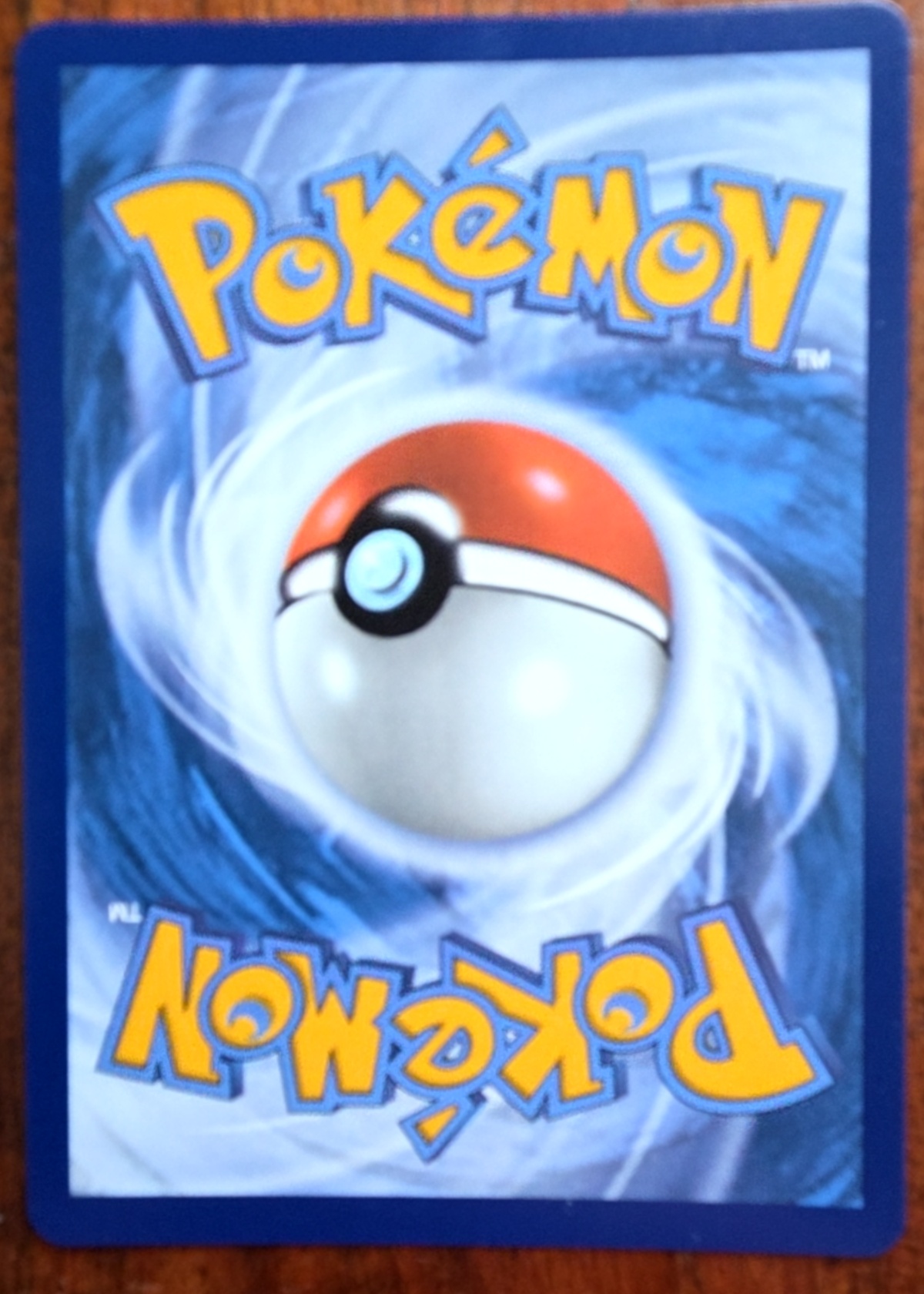 Card back