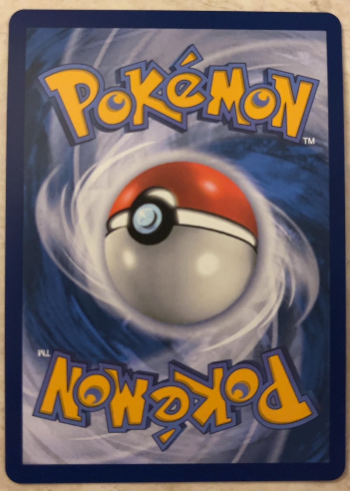 Card back
