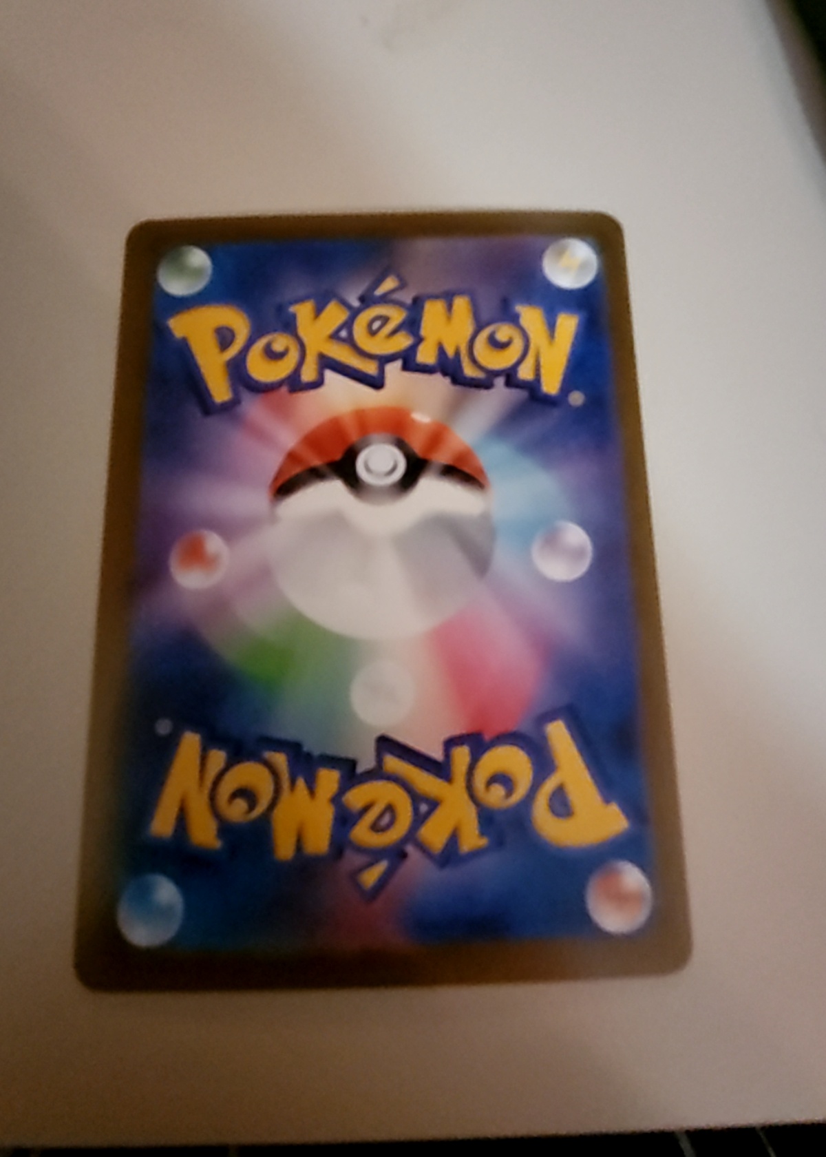 Card back