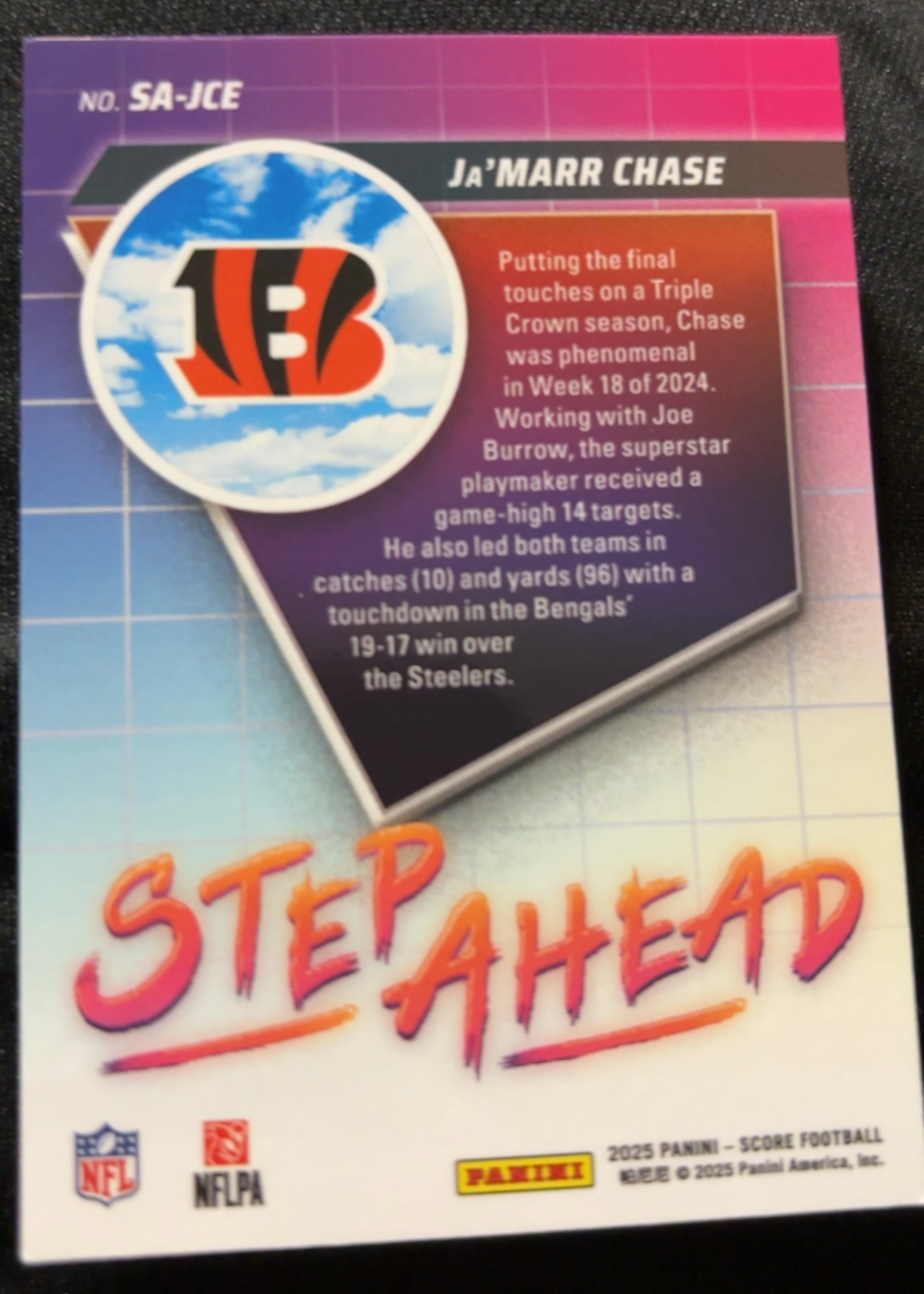 Card back