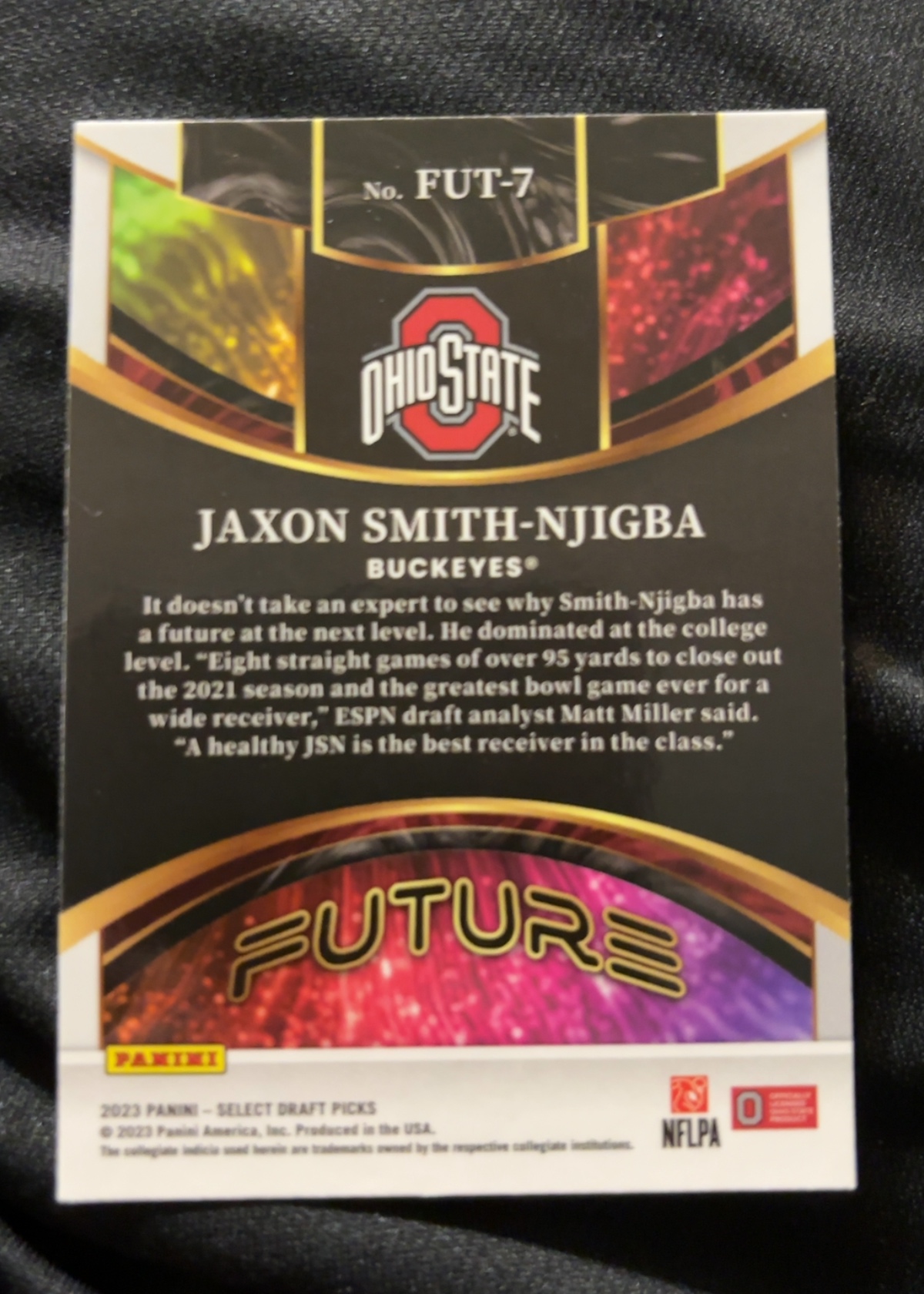 Card back