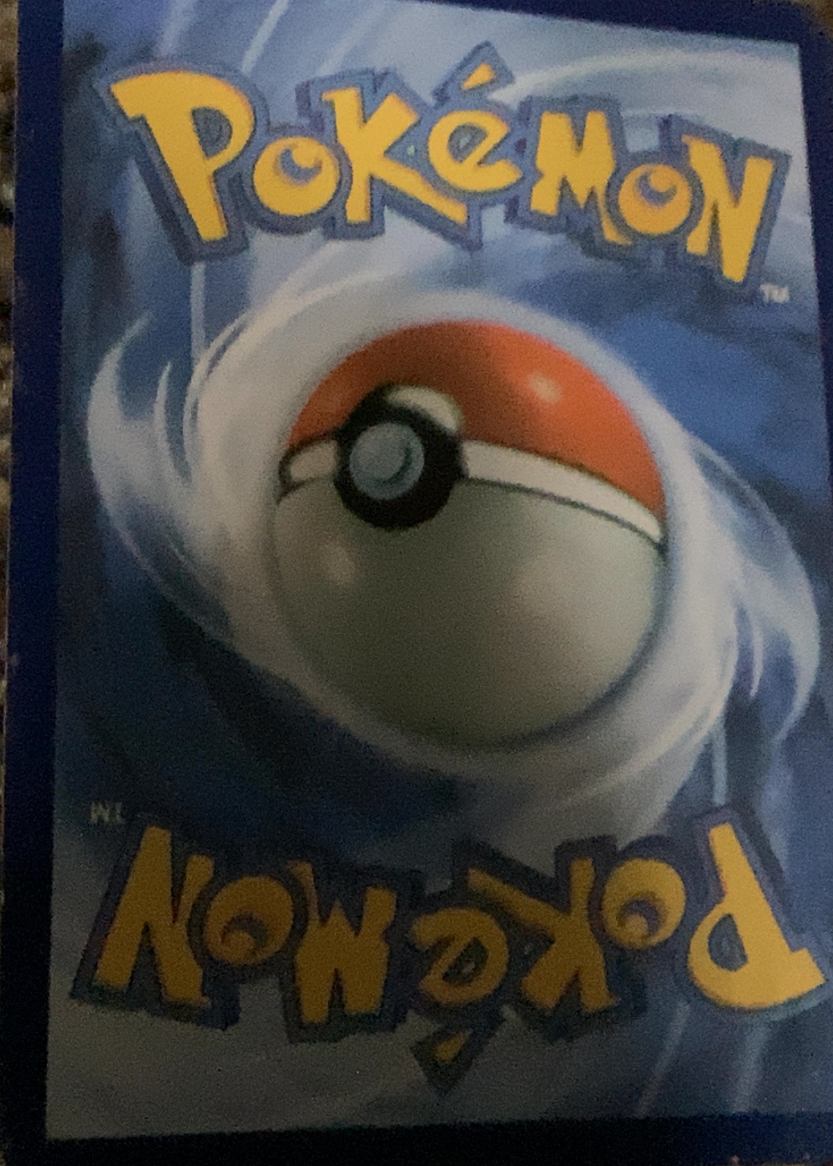 Card back
