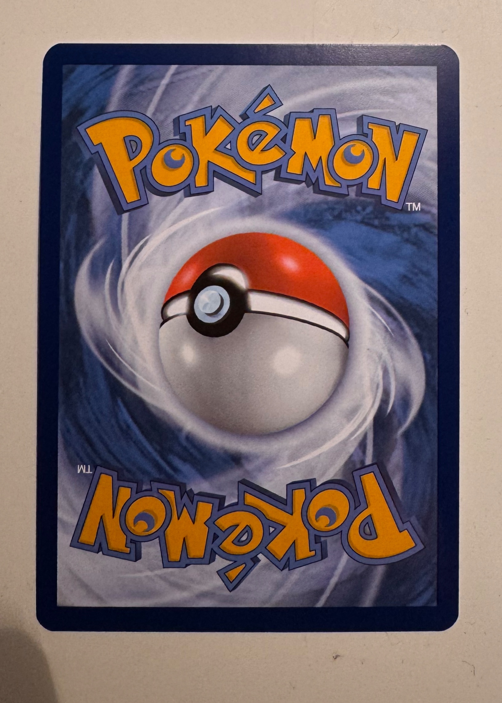 Card back
