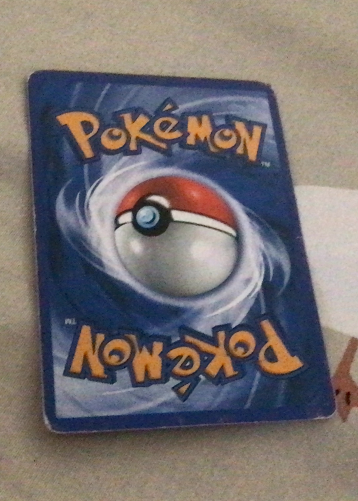 Card back