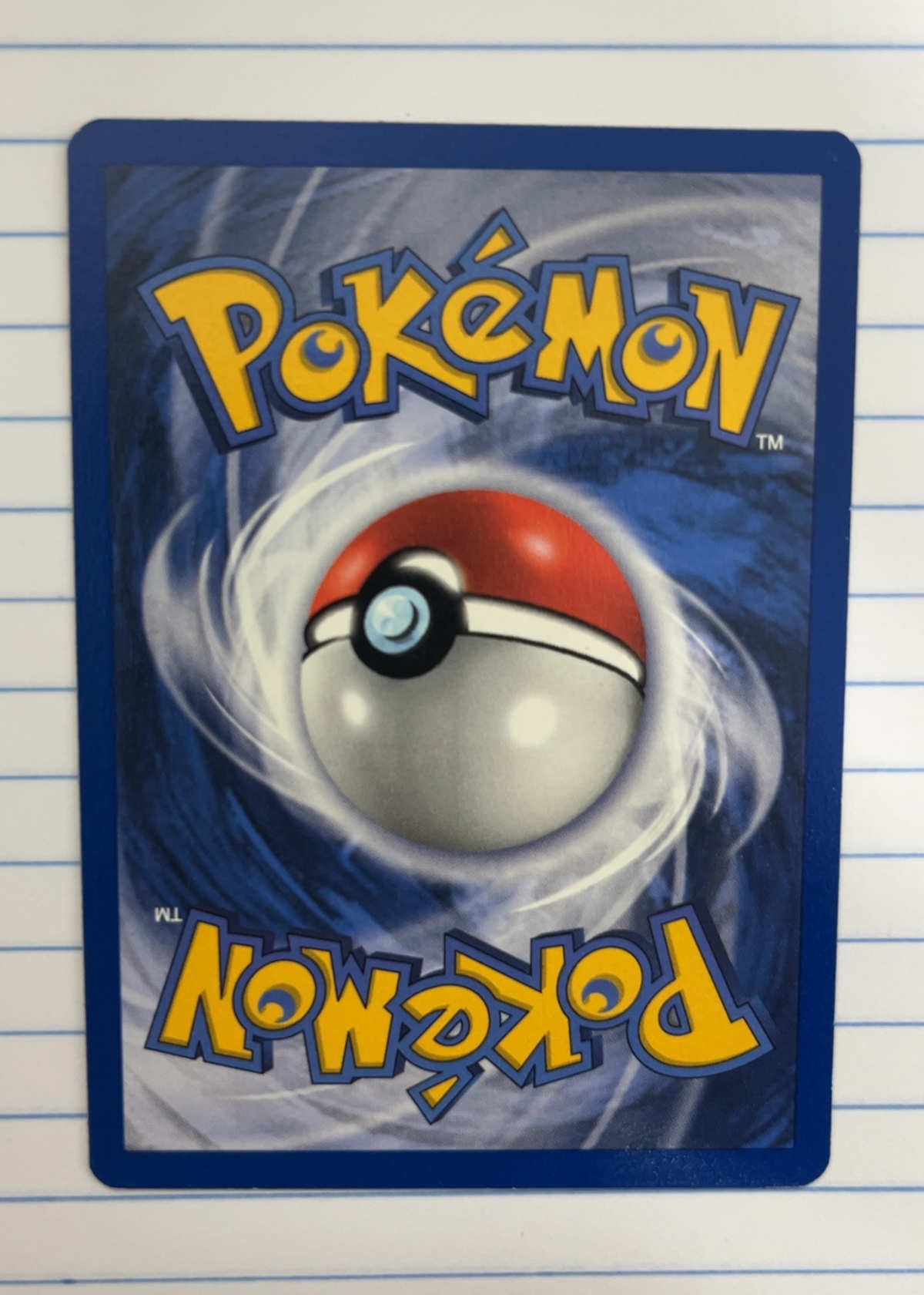Card back
