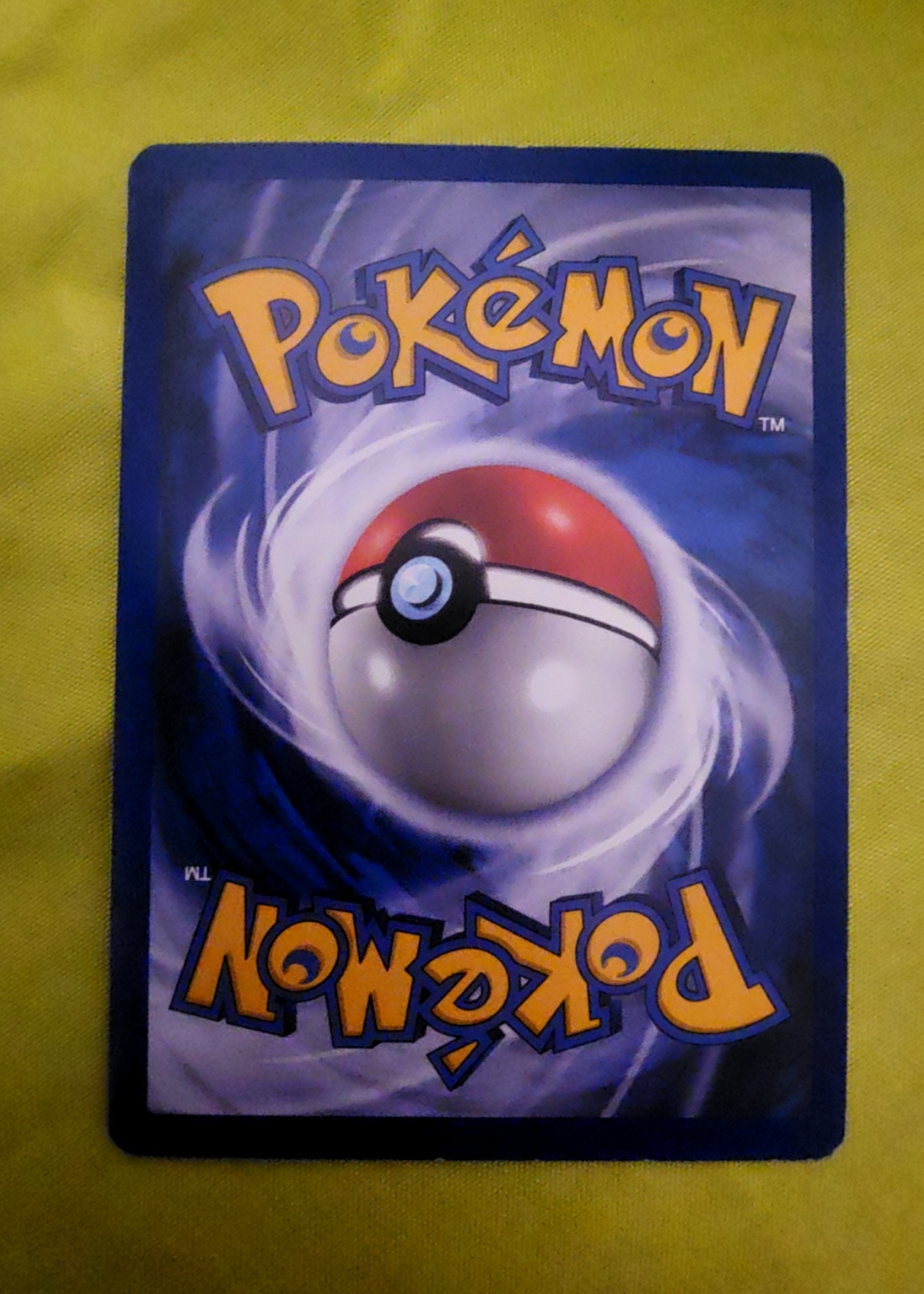 Card back
