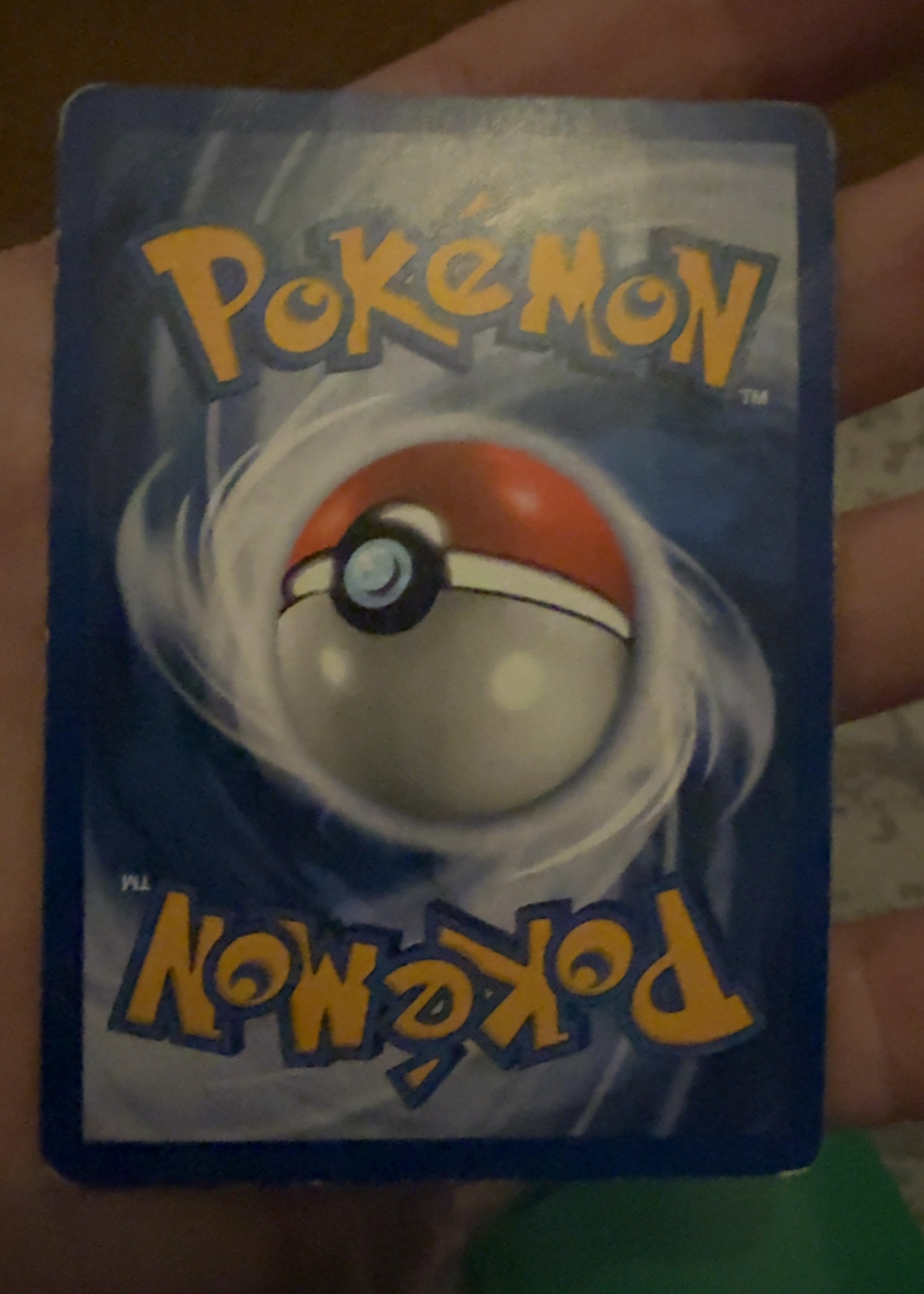 Card back