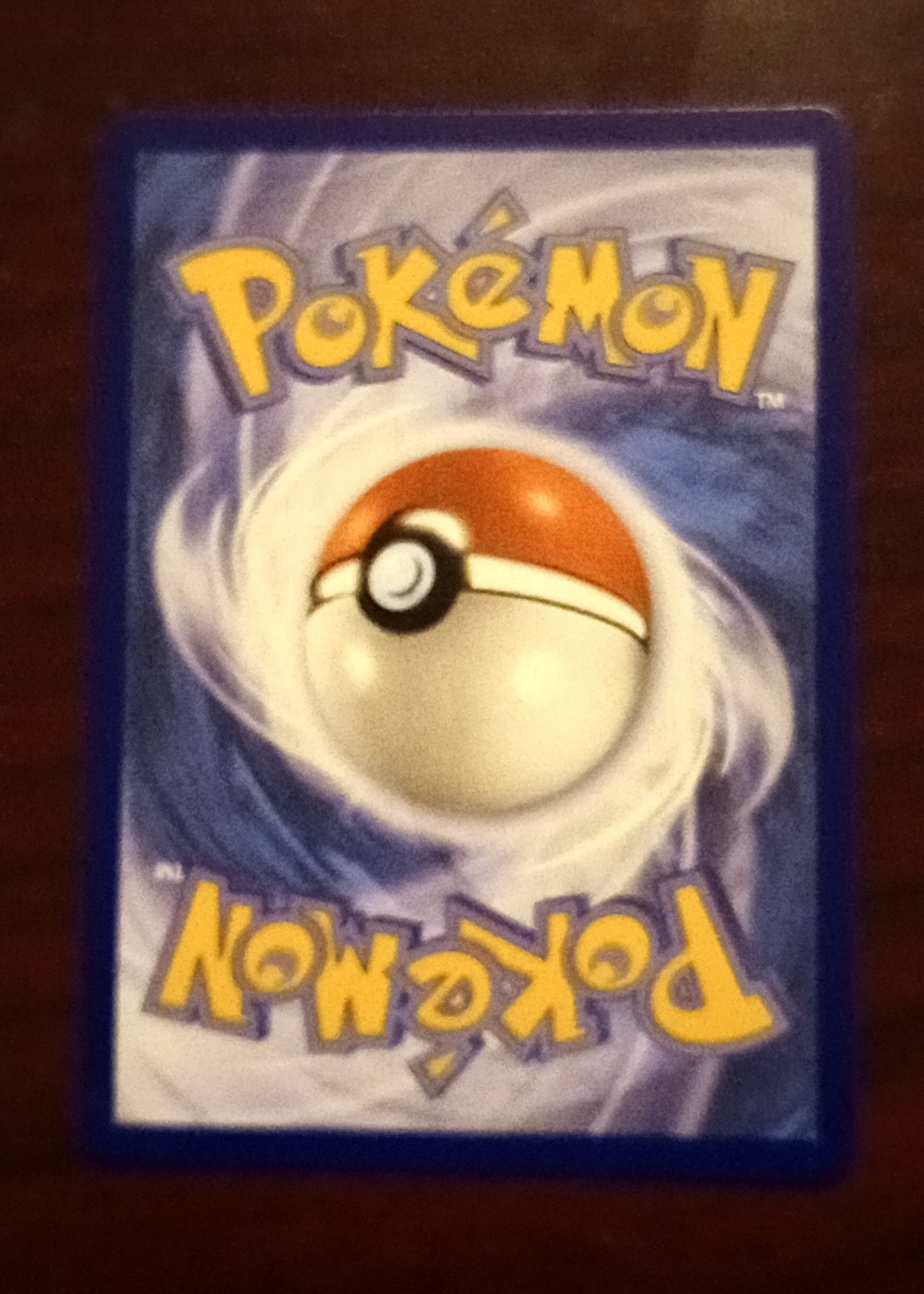 Card back