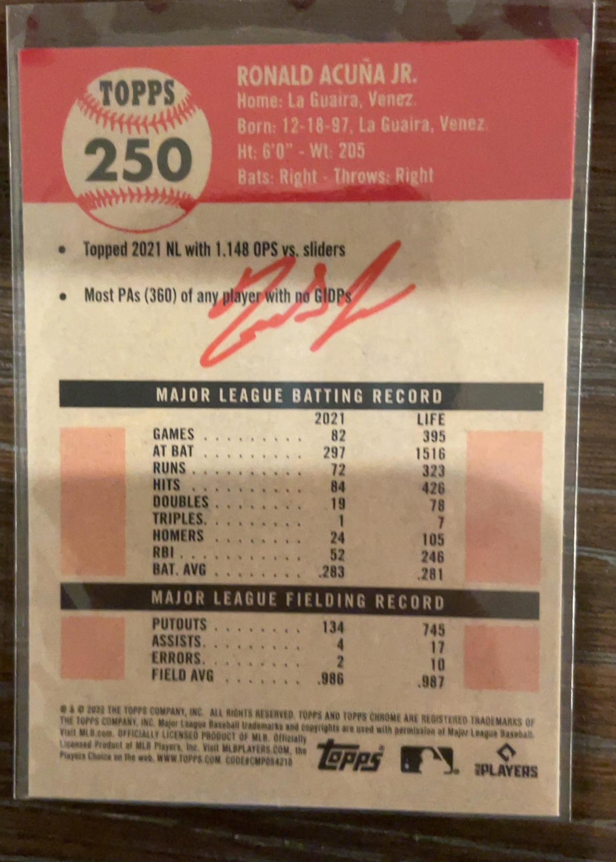 Card back