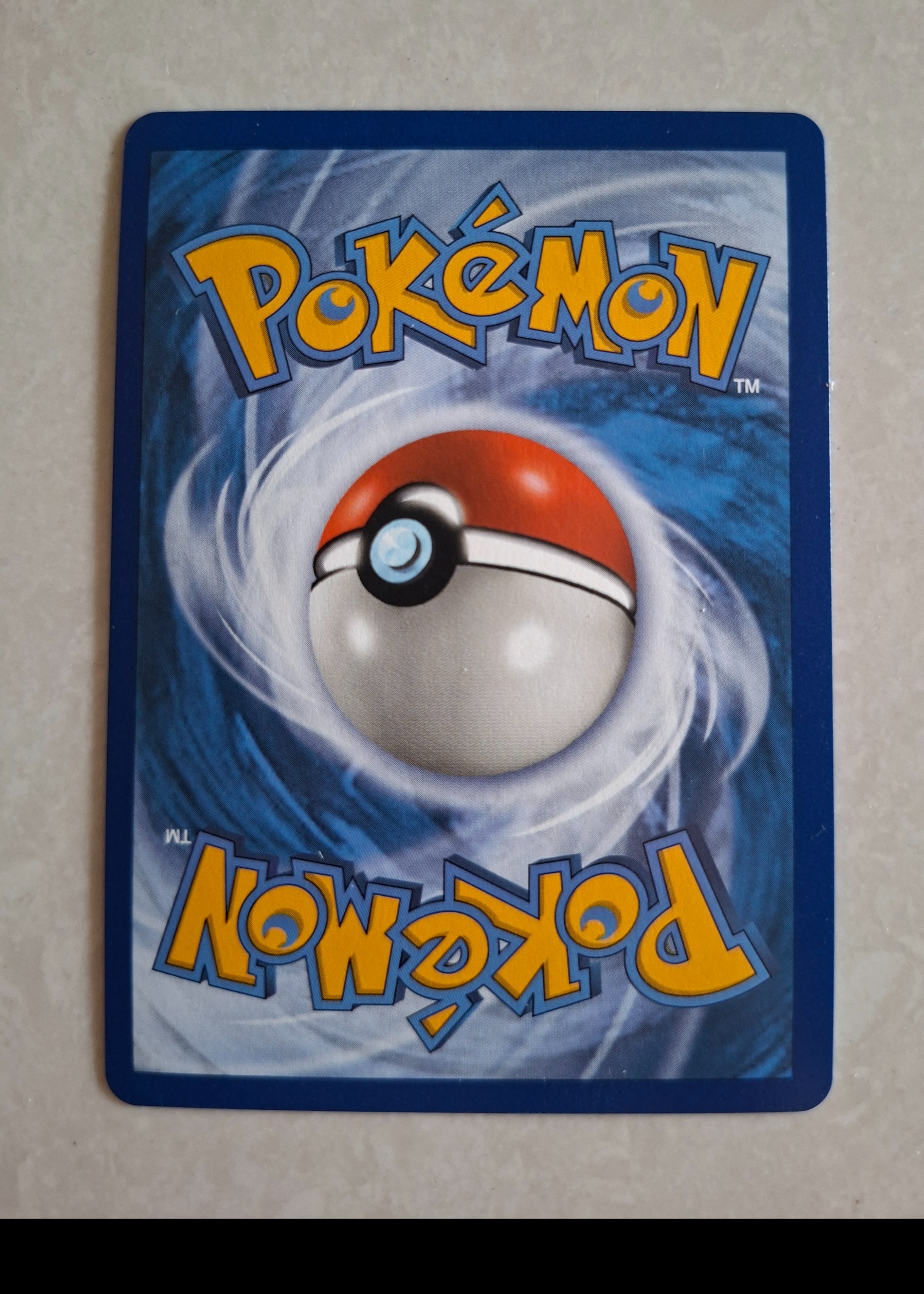 Card back