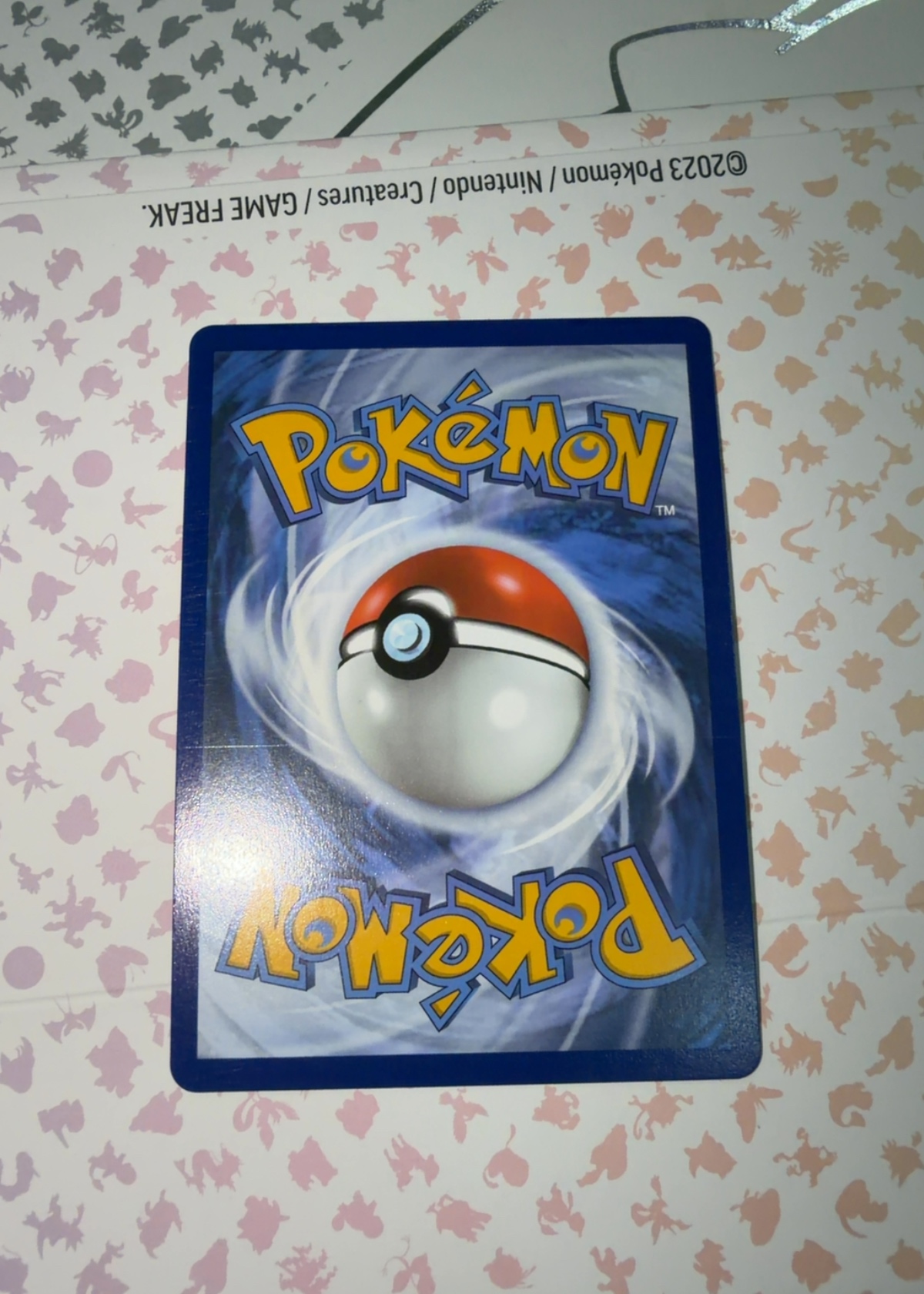 Card back