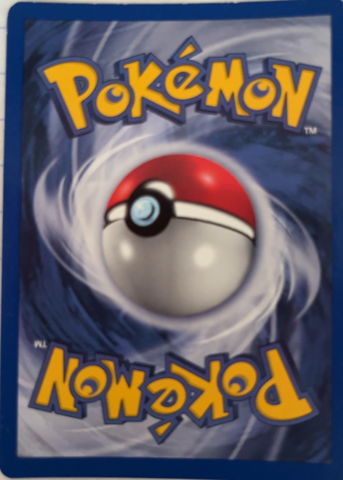Card back