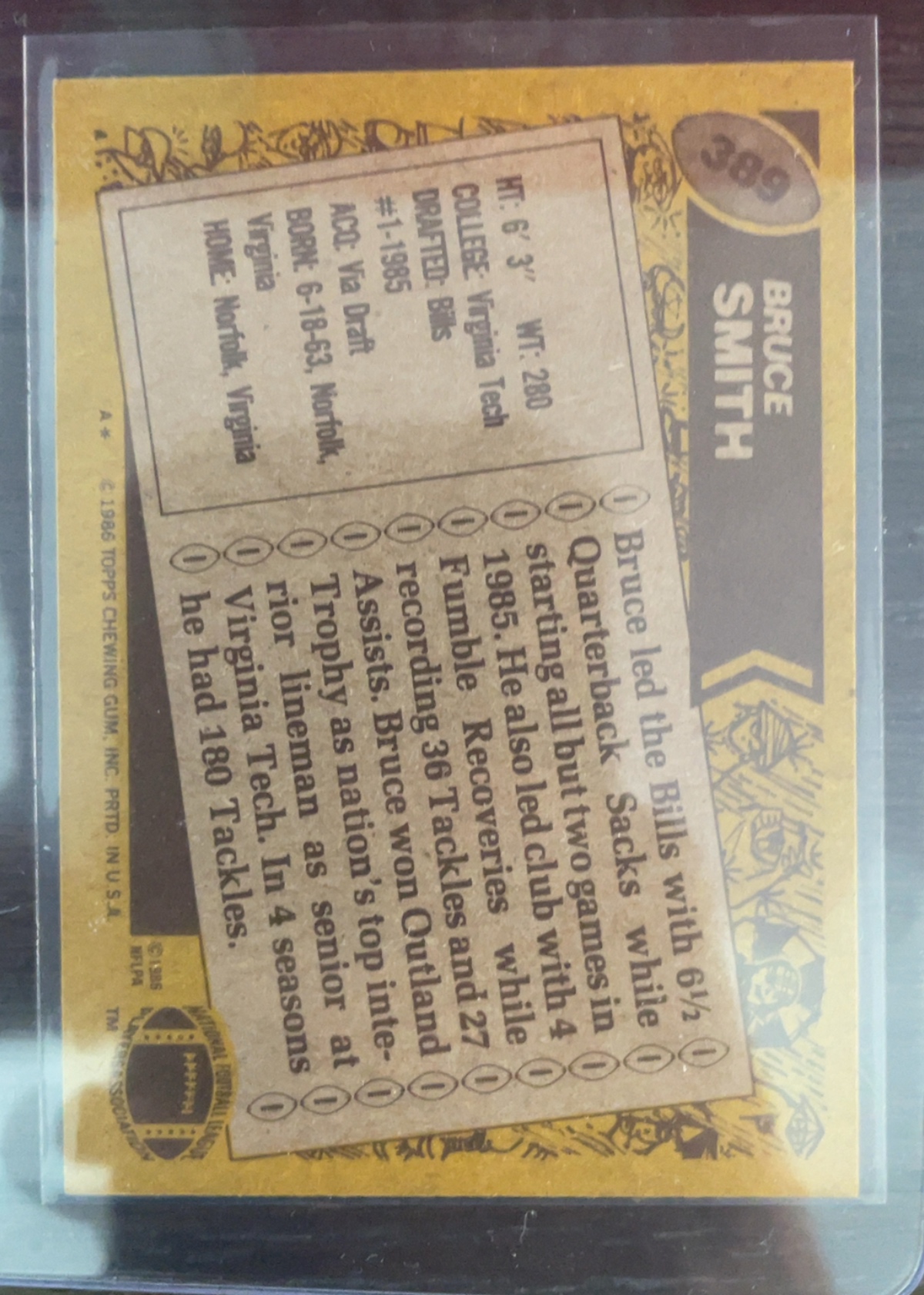 Card back