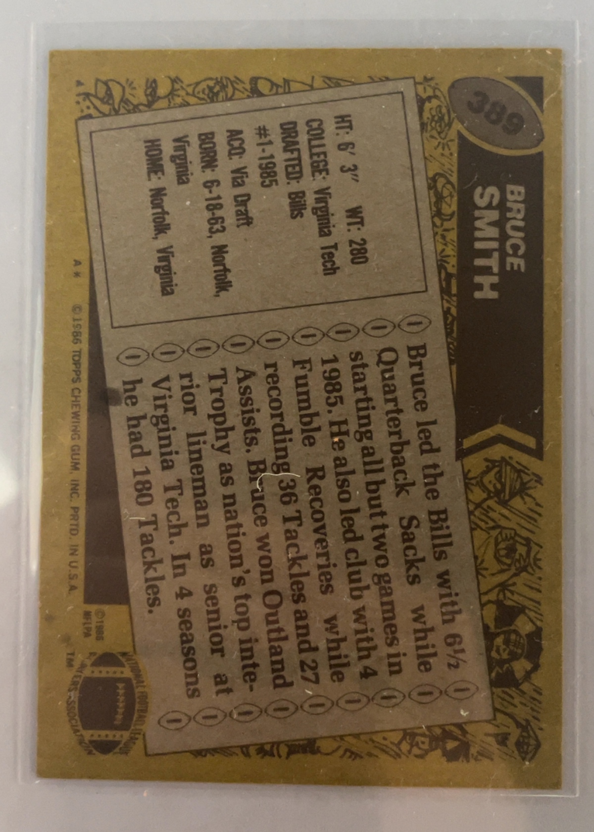 Card back