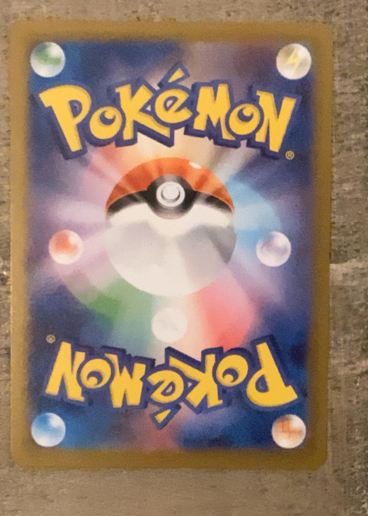 Card back