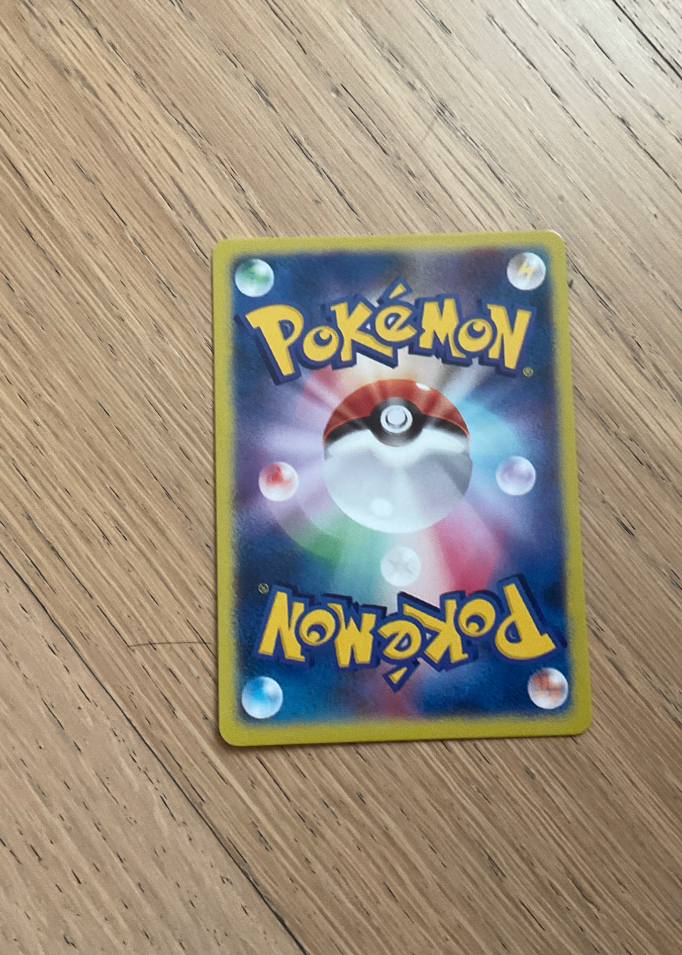 Card back