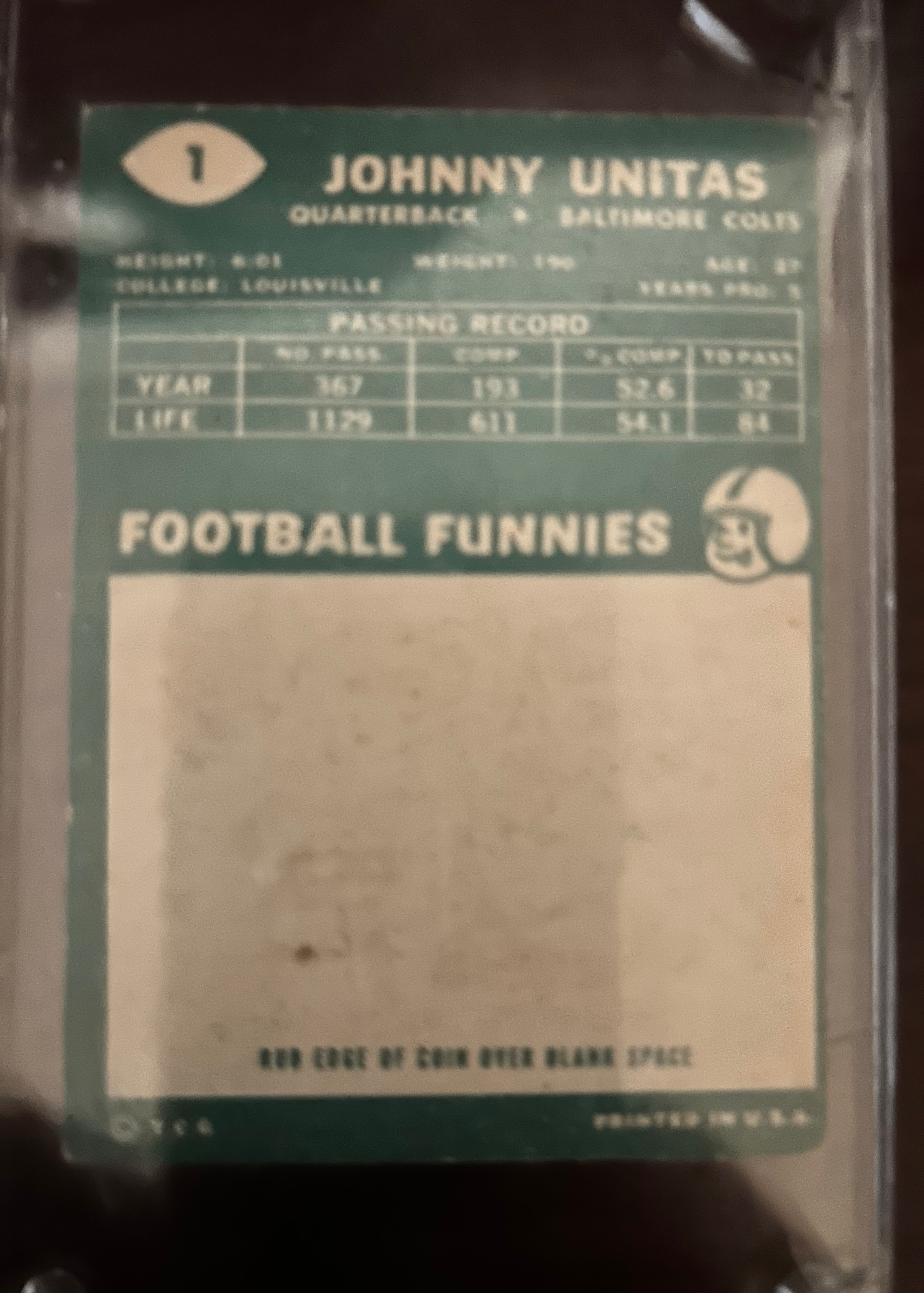 Card back
