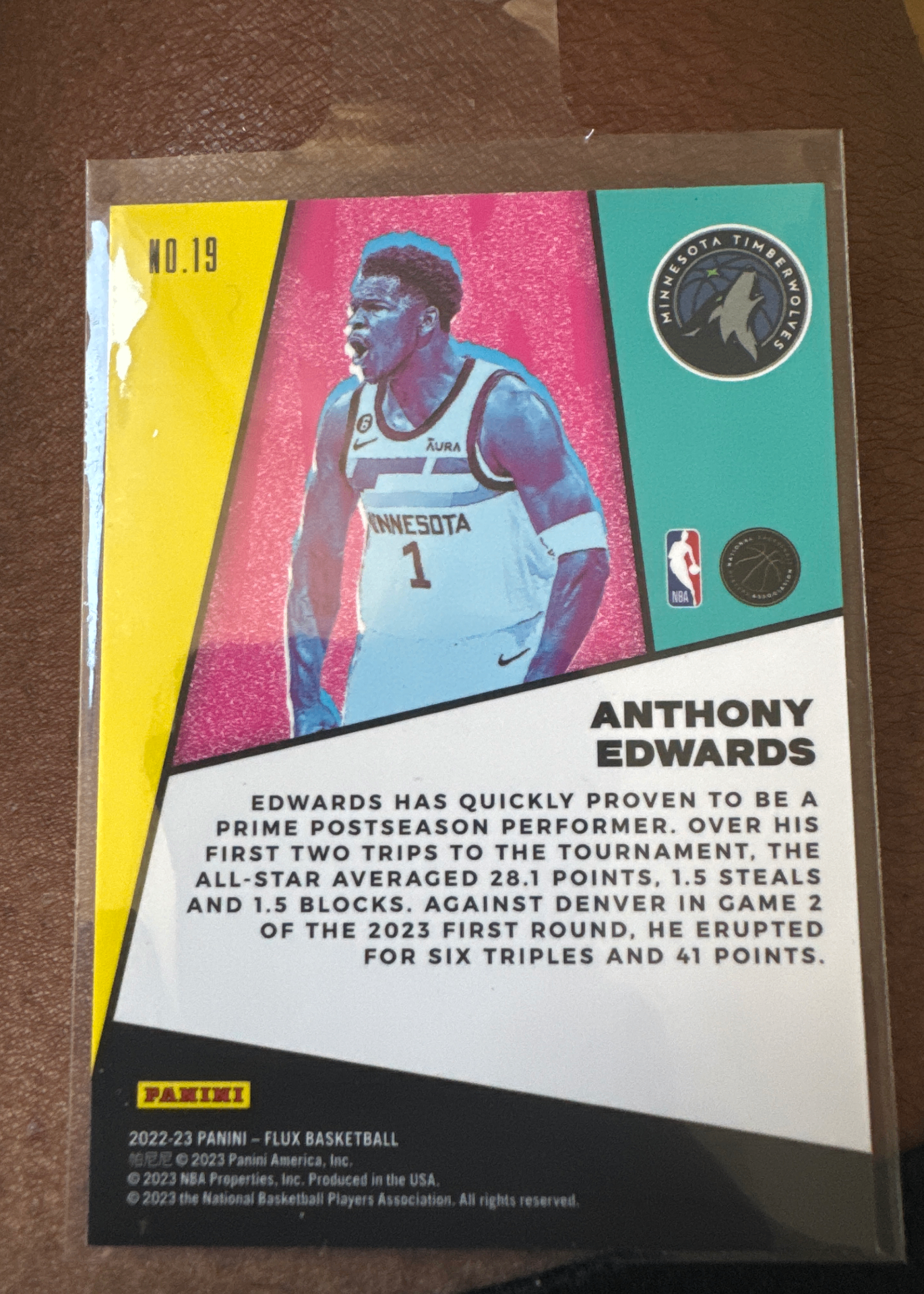 Card back
