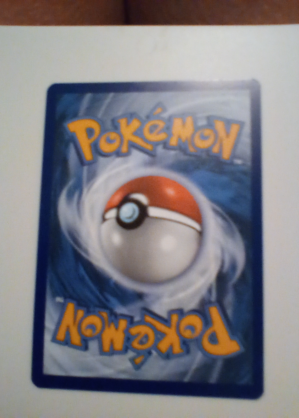 Card back