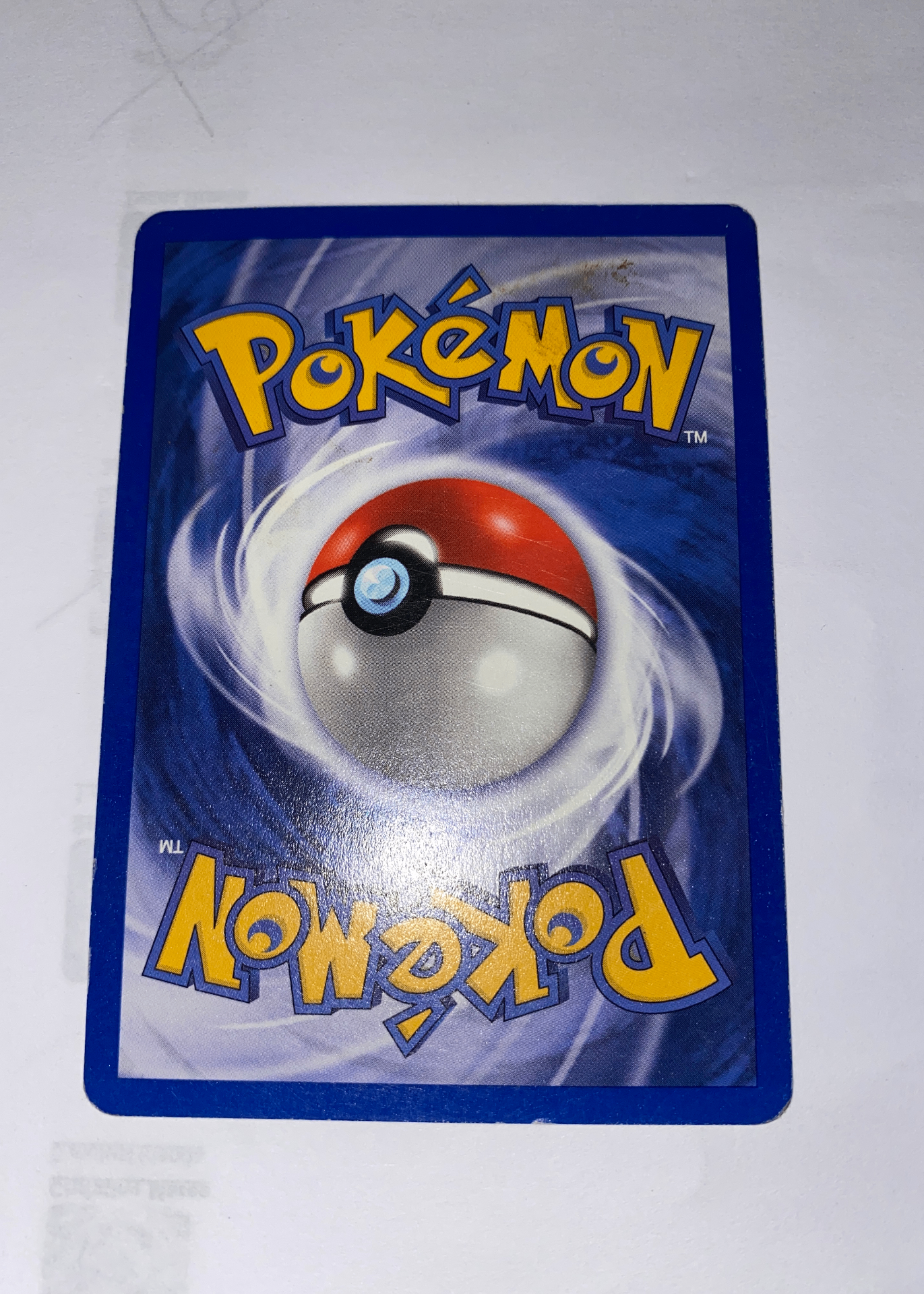 Card back
