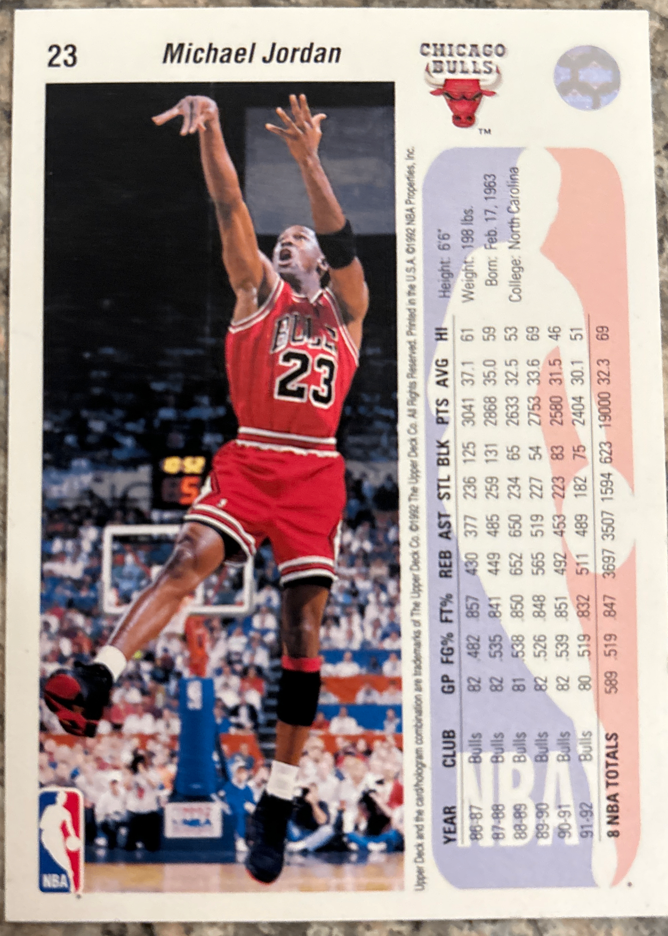 Card back