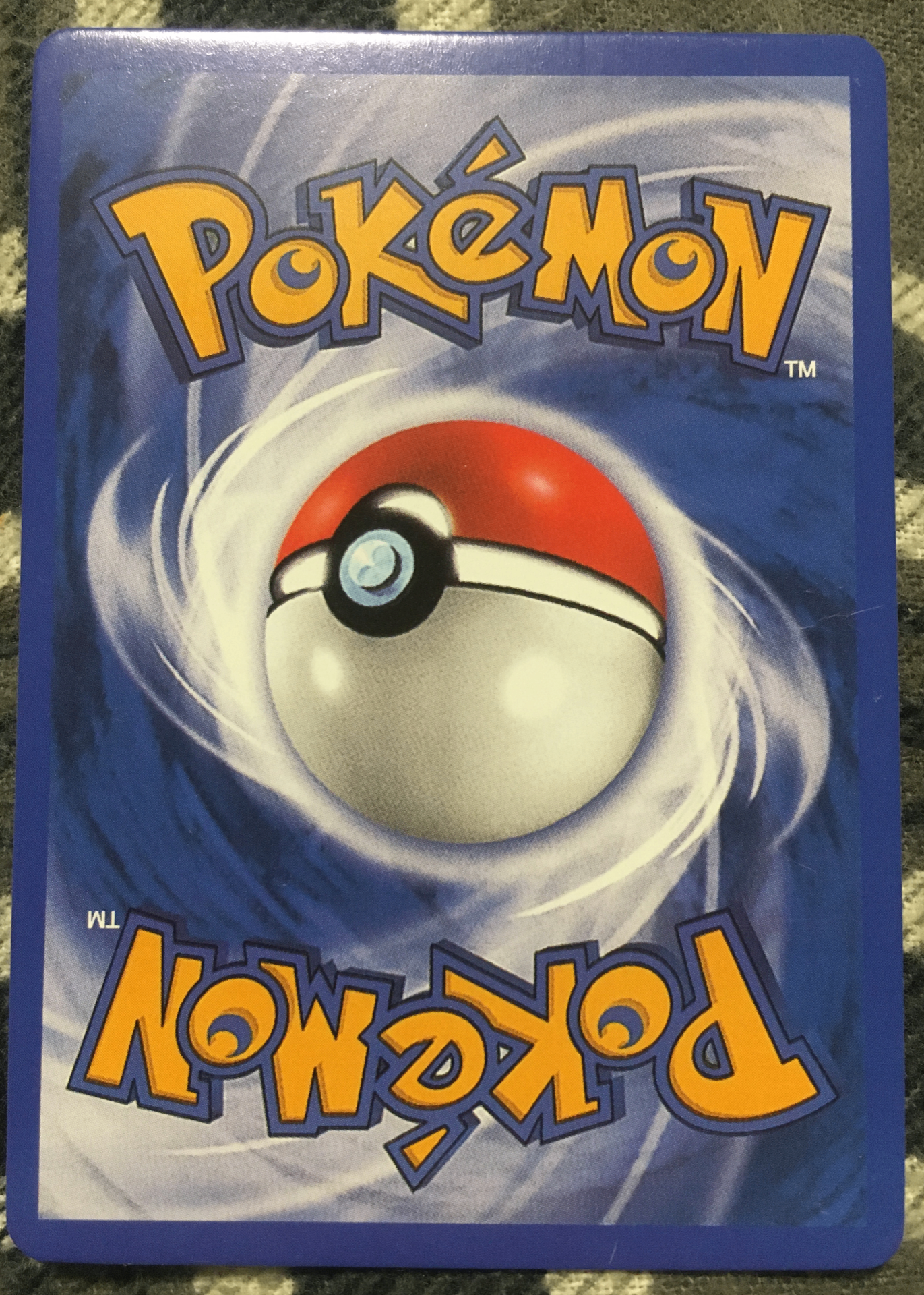 Card back