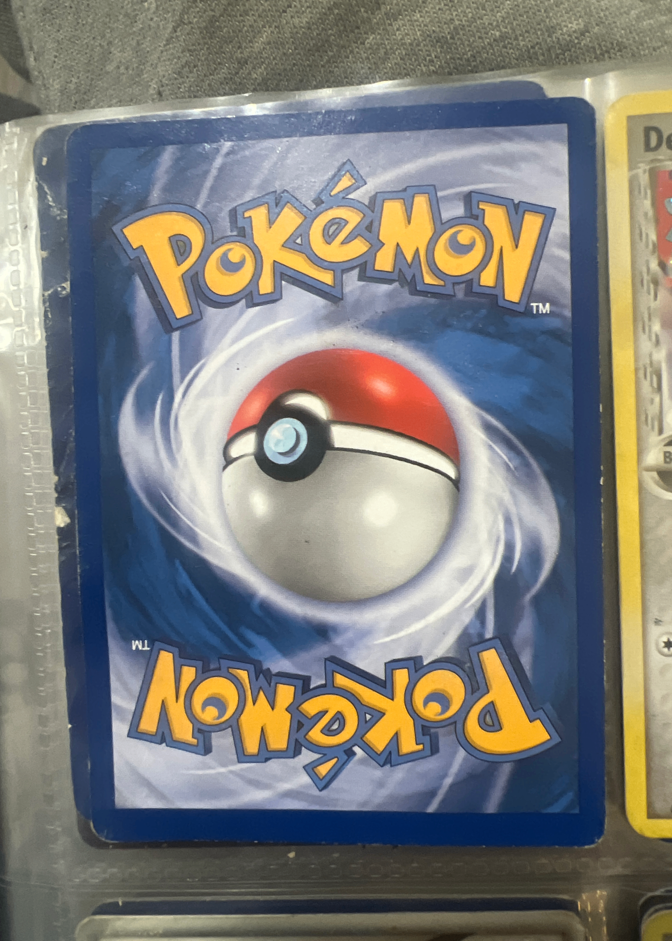 Card back