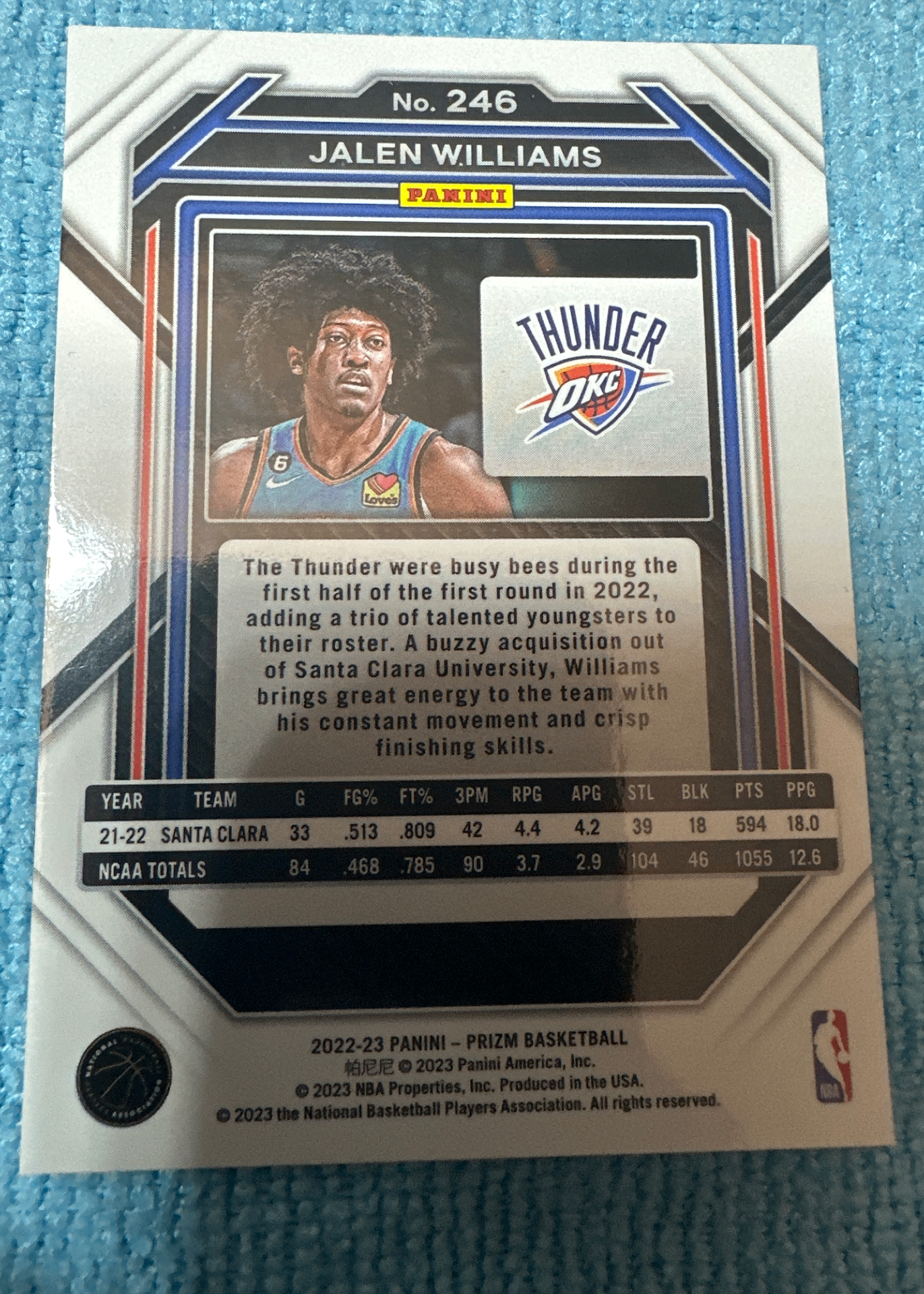Card back