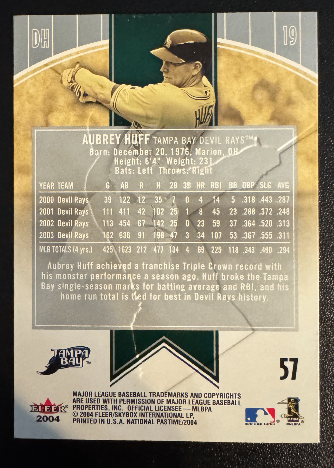 Card back